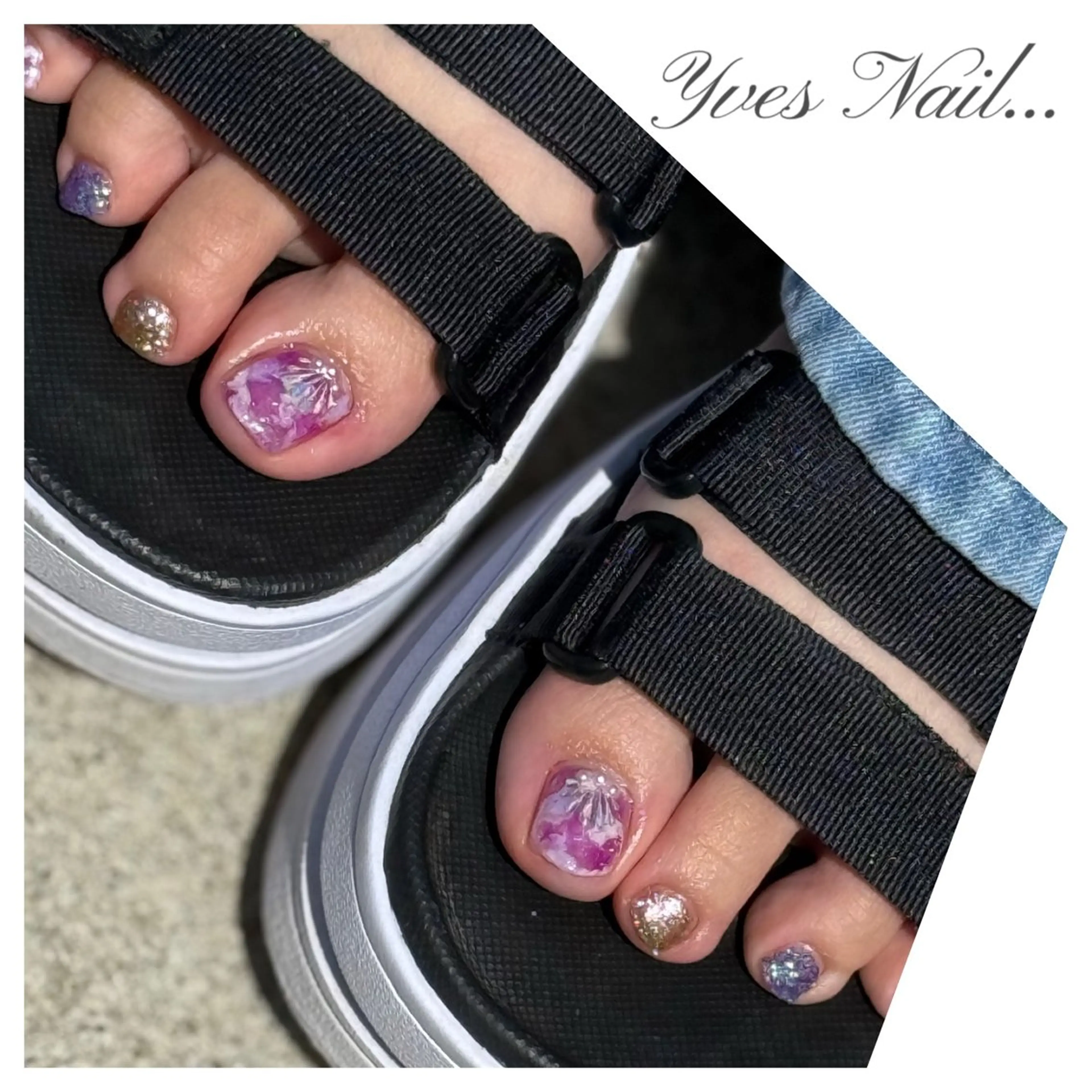 ネイル フットネイル フットネイル kanno yのネイルデザイン