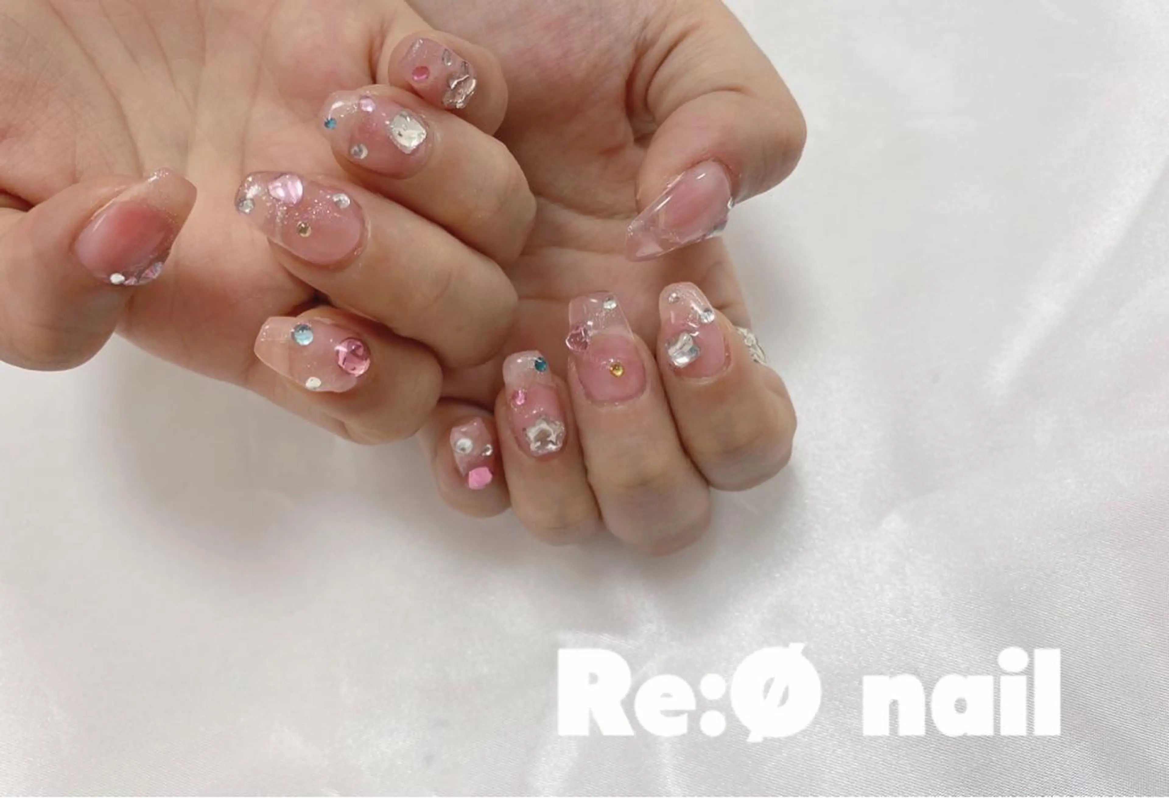 ネイル ハンドネイル Re:Ø nail 🩵TSUJIのネイルデザイン