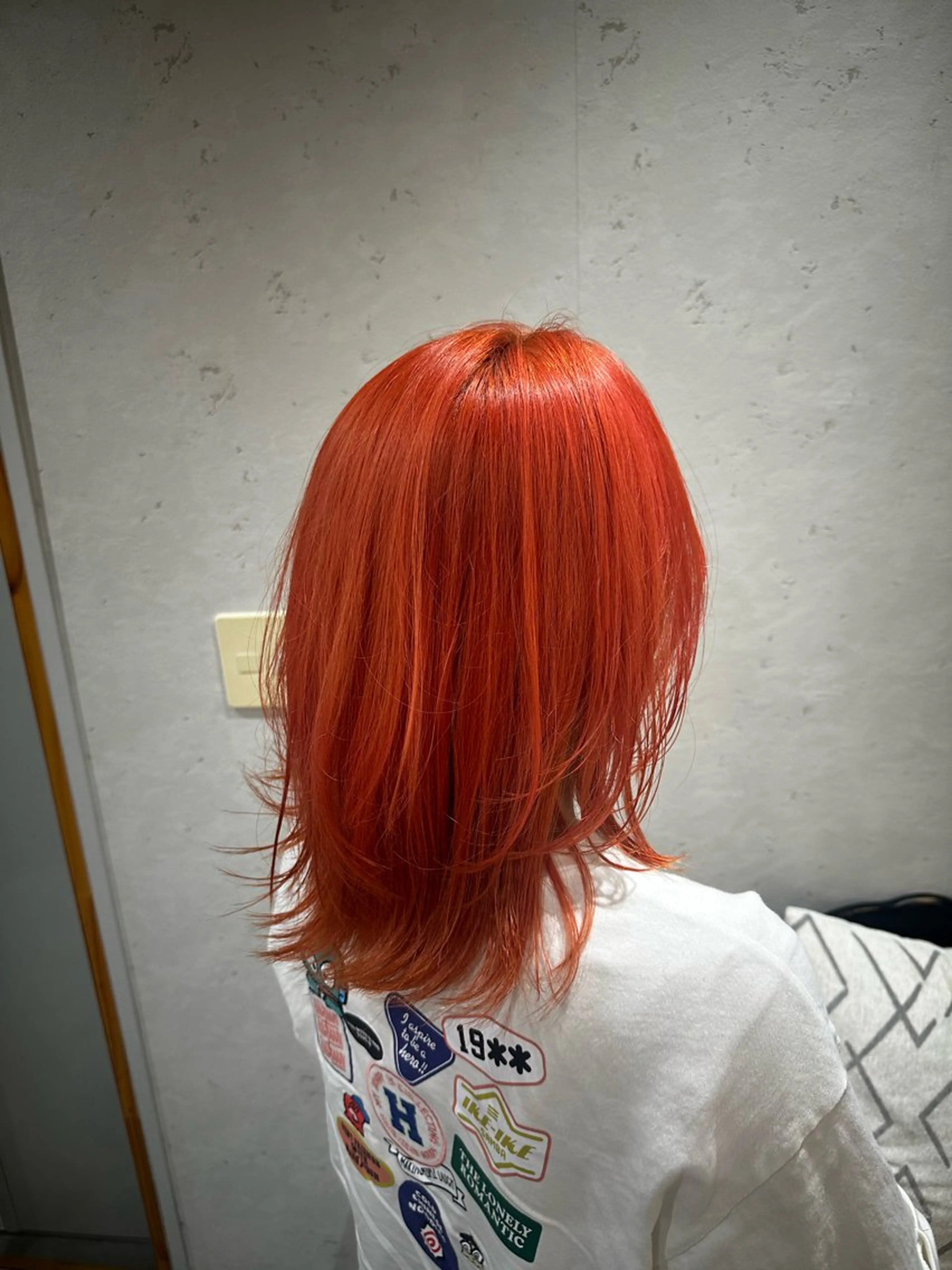 ロング カラー カット ヘアカラー トリートメント JOS所属・上野ハイトーン/デ ザイン✂︎touiのヘアスタイル