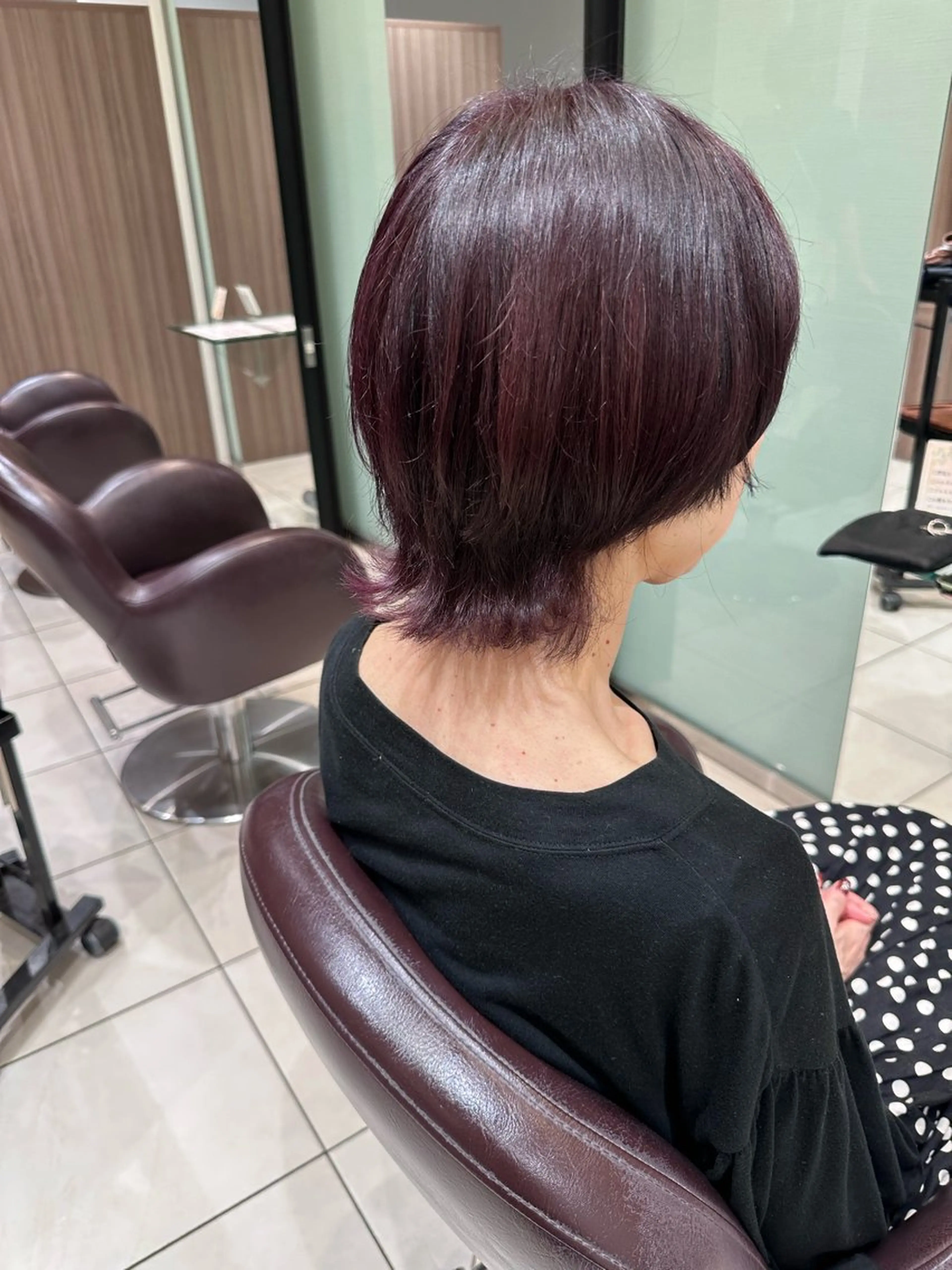 ミディアム 早川 直輝のヘアスタイル