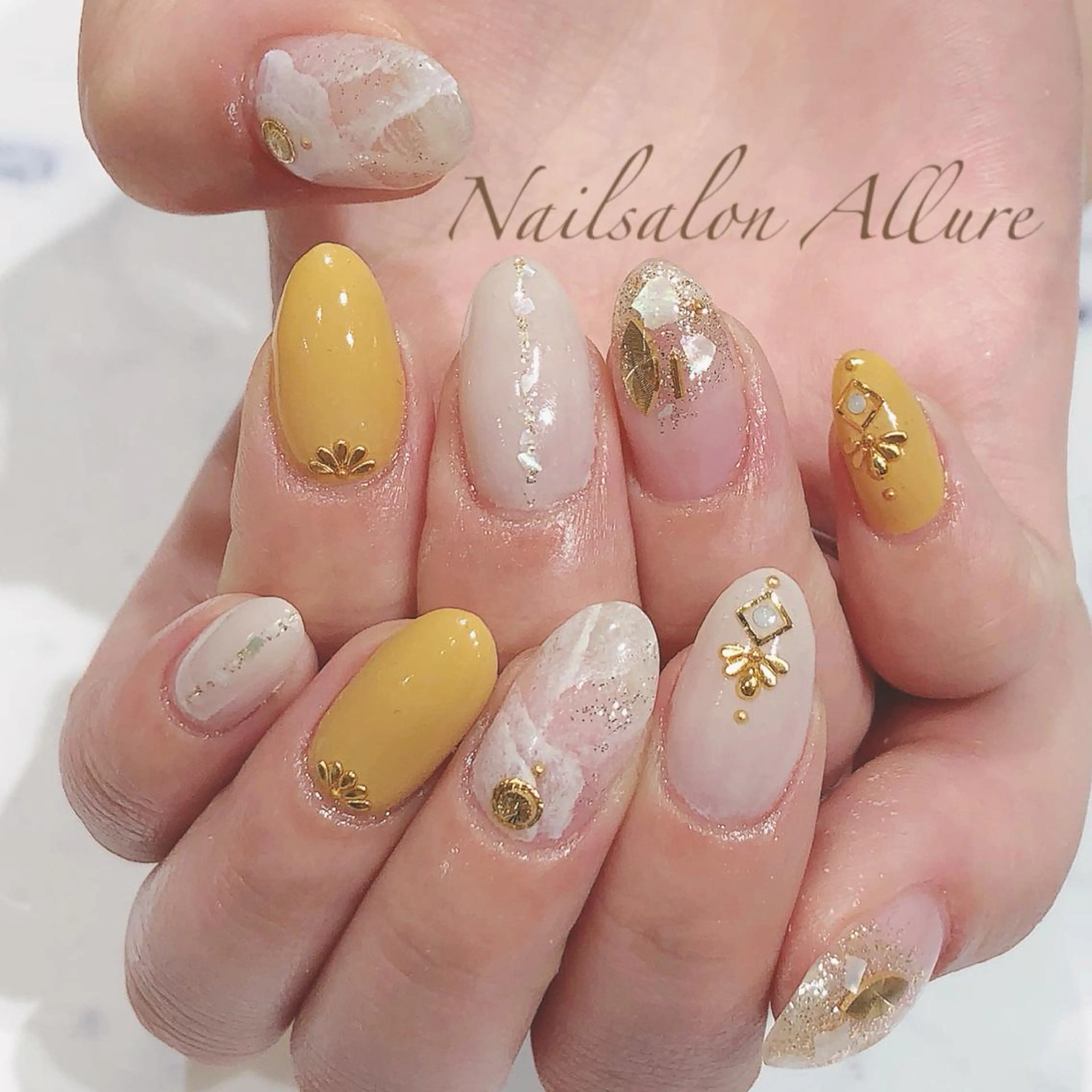 ネイル ハンドネイル Allure小山店 高橋陽香のネイルデザイン