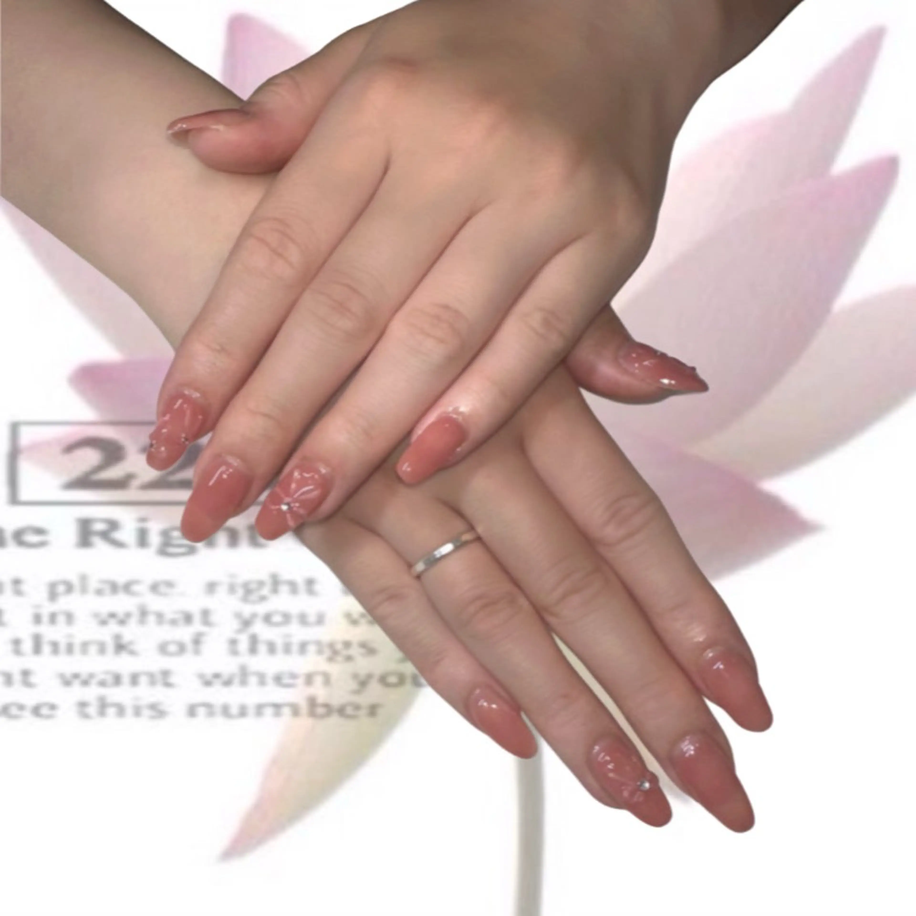 ネイル ワンカラーネイル otto所属・otto☁️ Ricoのネイルデザイン