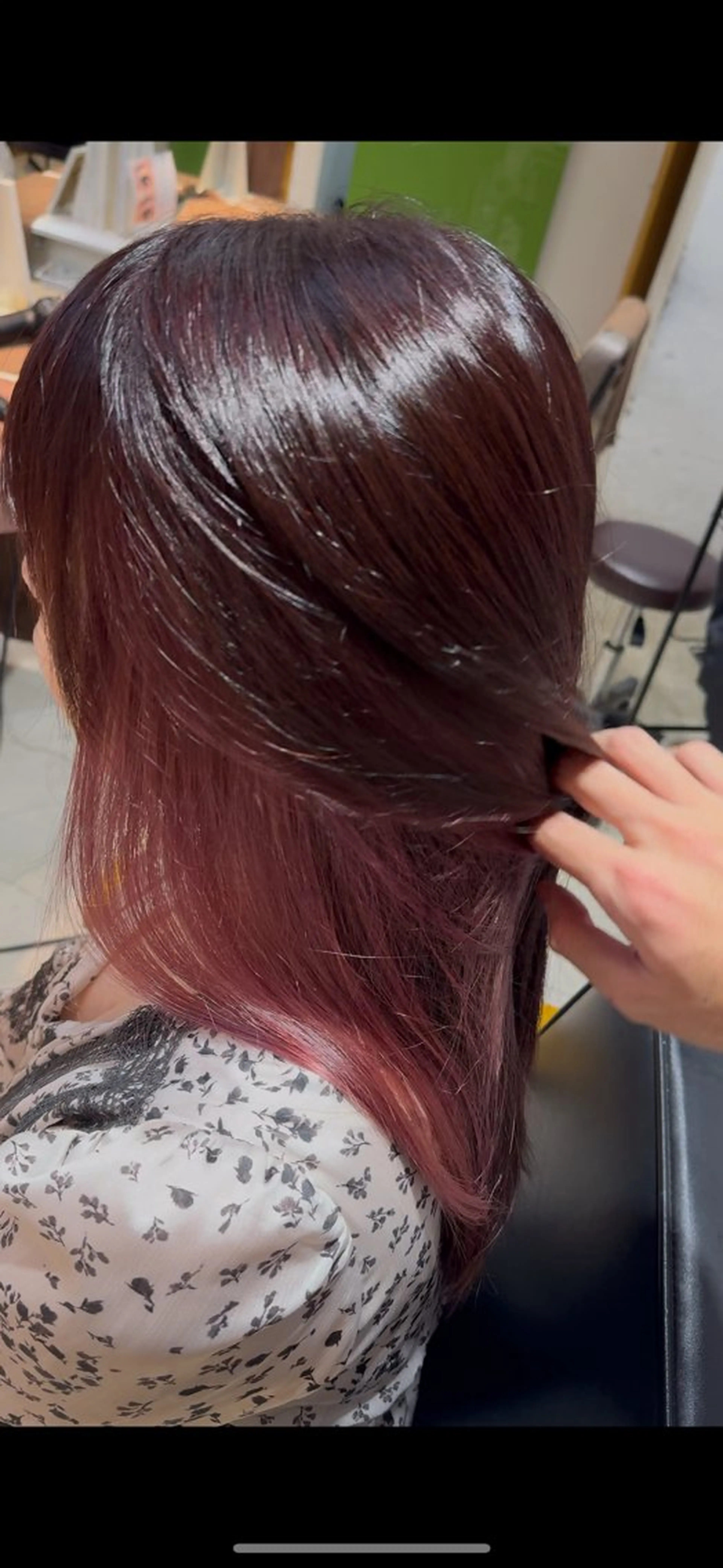 カラー BOND TOKYO 渋谷所属・透明感カラー 大浦偉央のヘアスタイル