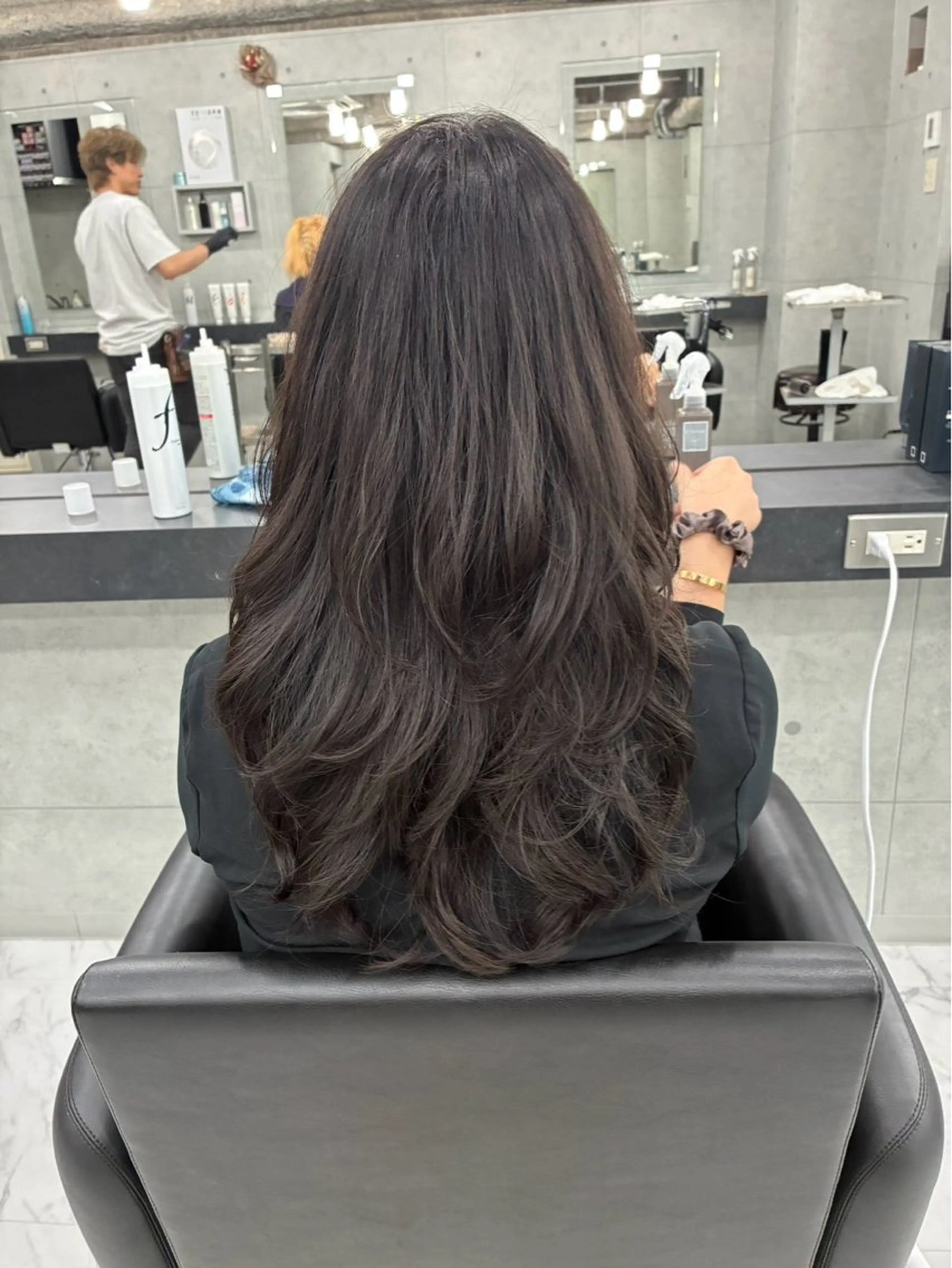 ロング パーマ カット パーマ Endearing所属・Endearing 北澤那未🌟銀座のヘアスタイル