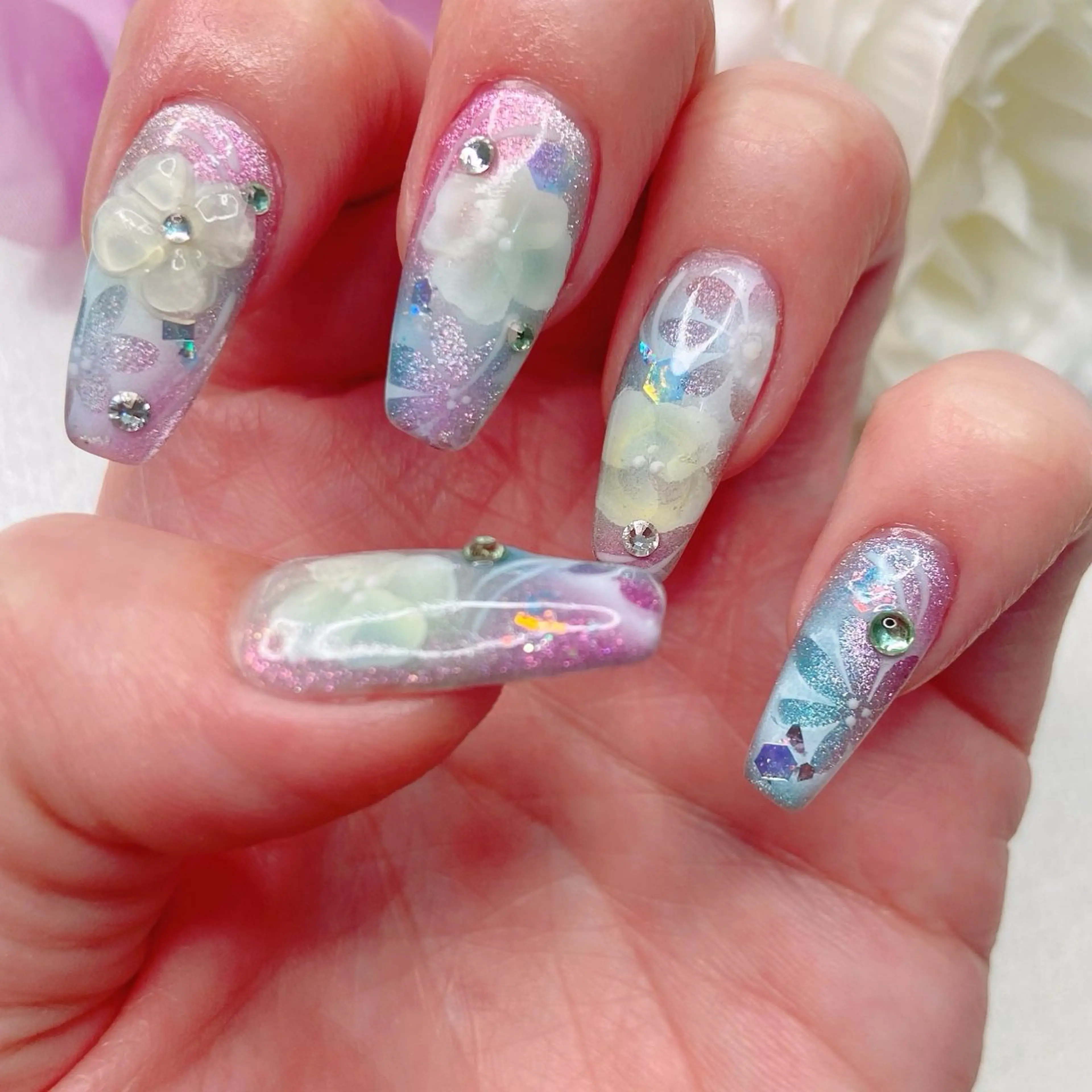 ネイル ハンドネイル 柘植 祐子のネイルデザイン