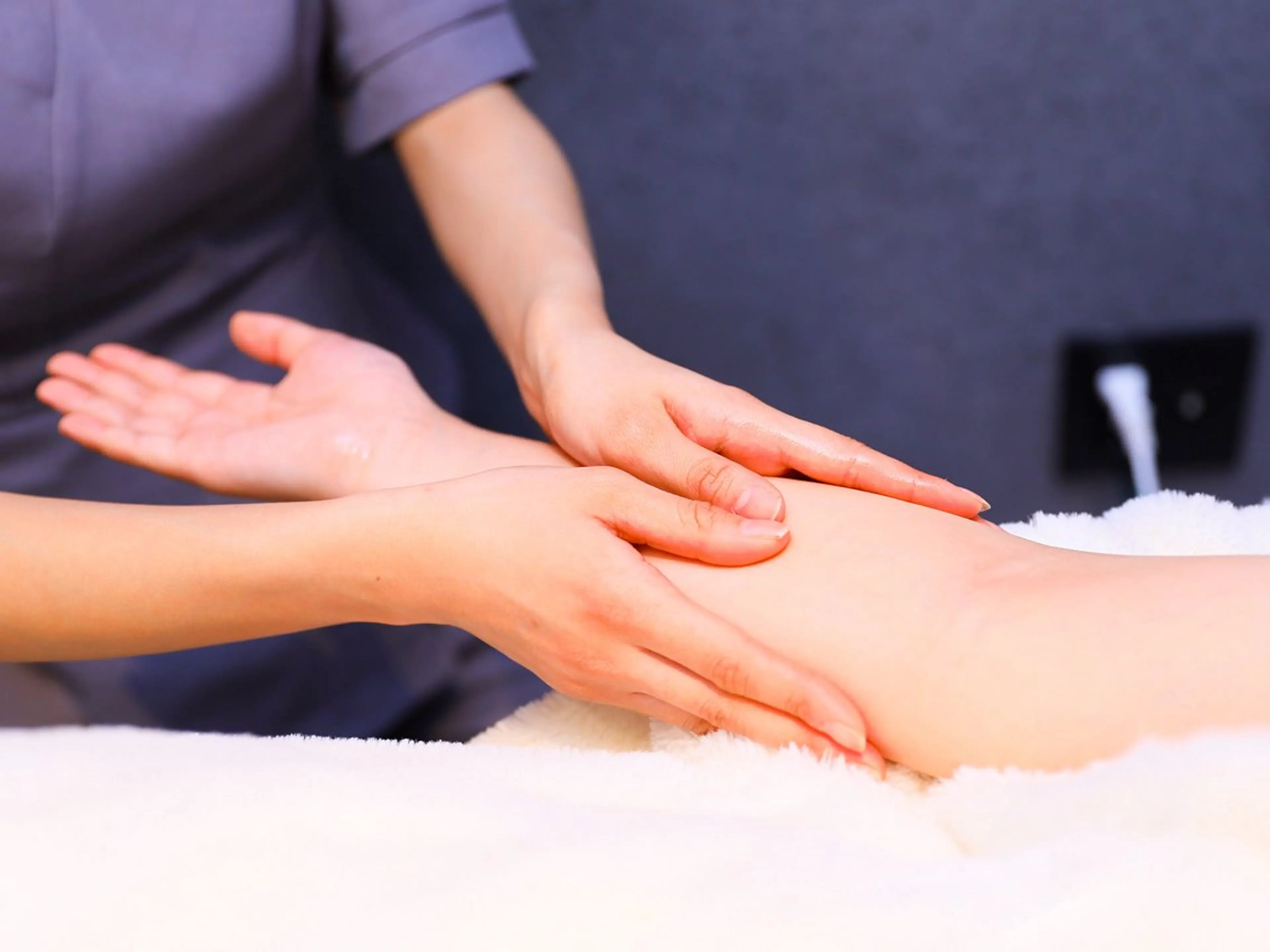 オイルハンドマッサージ　10分の写真