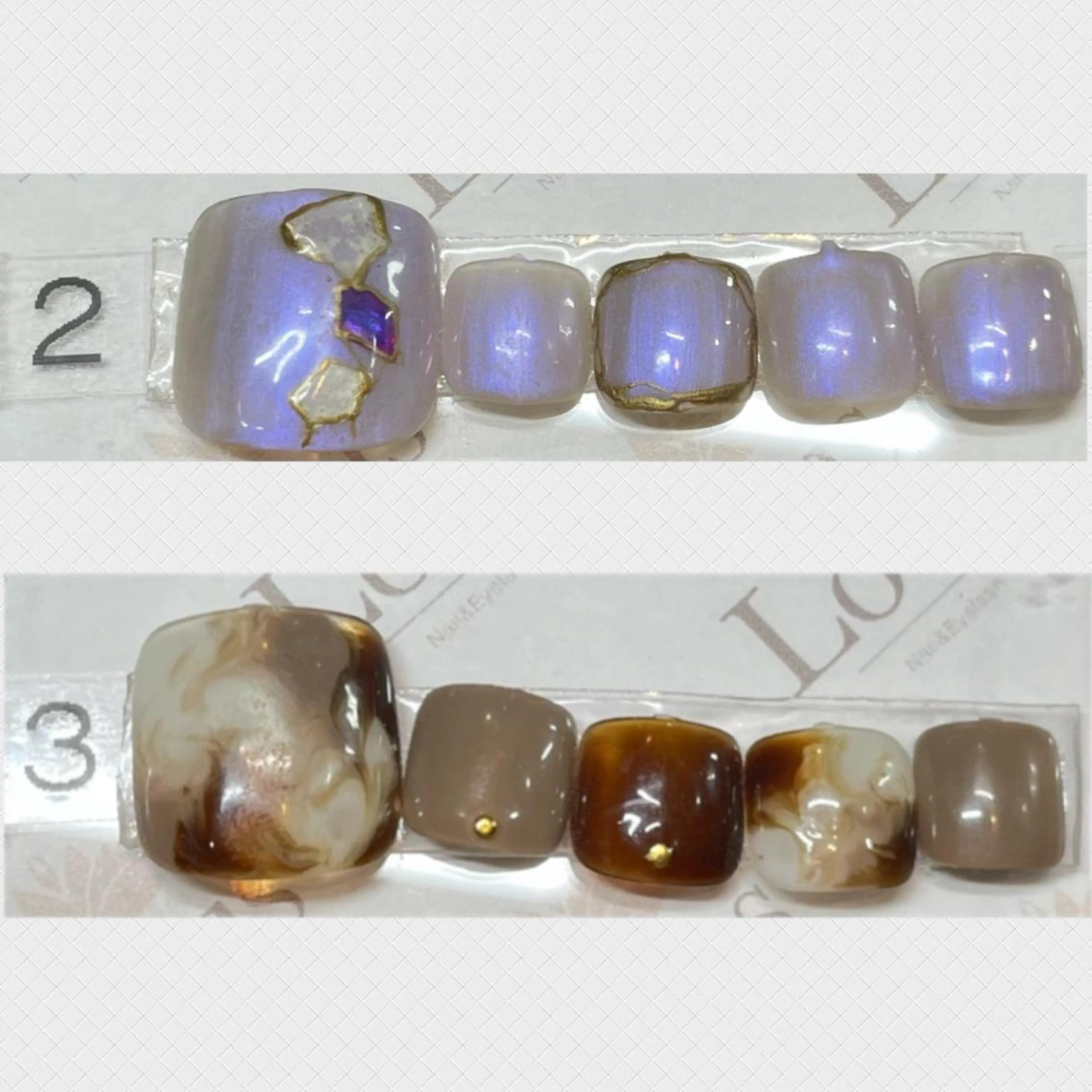 ネイル mofie🤍ユミ/ 恵比寿/パラジェルのネイルデザイン