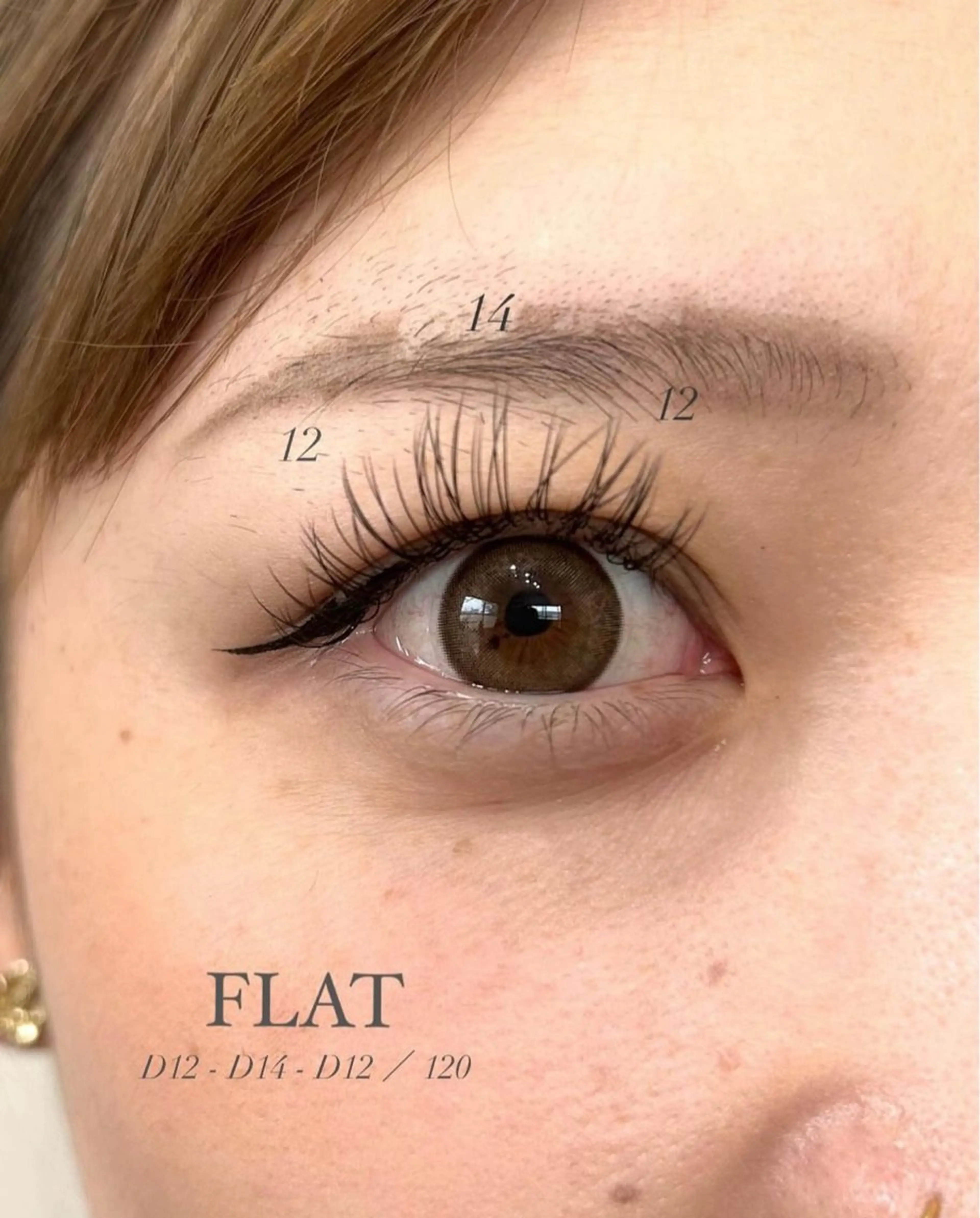 マツエク・マツパ キュート Dカール マツエク Bianca Hanejiのマツエク・マツパデザイン