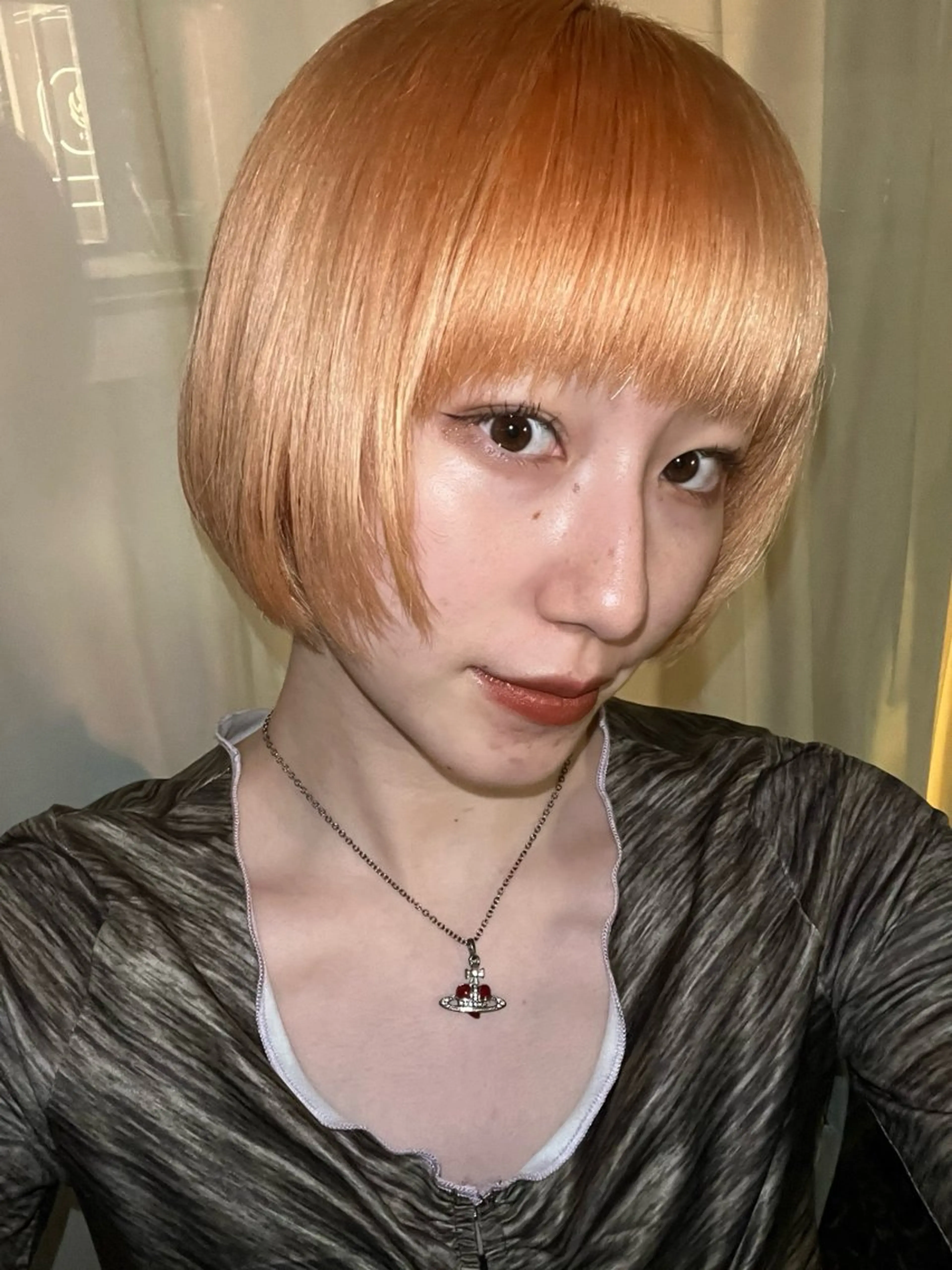 カラー 艶ブリーチ/表参道 ハイトーン /実乃梨のヘアスタイル