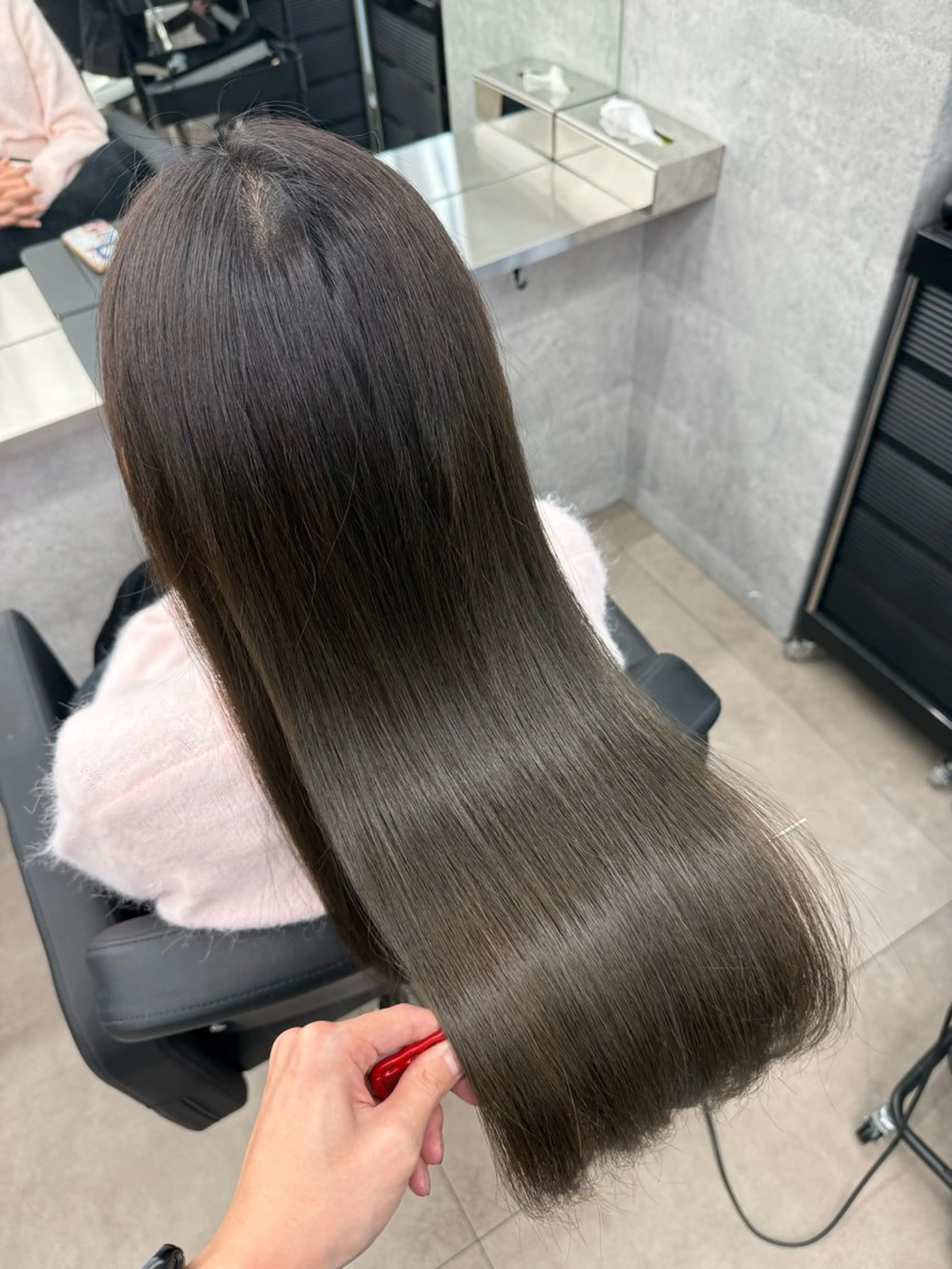 【極艶カラー】❣️ 【人気No.1】❣️カット+アディクシーカラー+髪質改善ULTOWA TRの写真