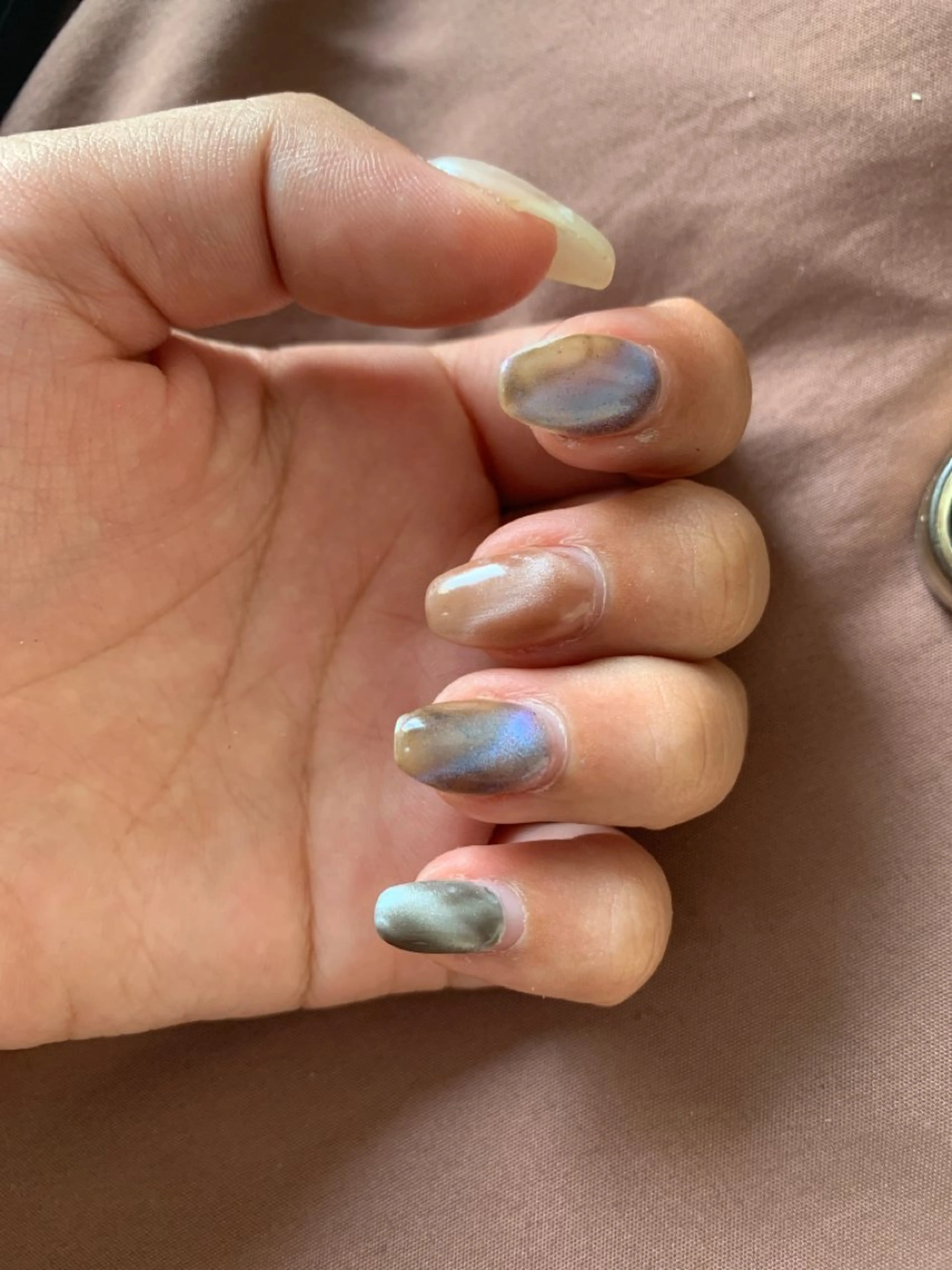 ネイル マグネットネイル プライベートサロン Featherのネイルデザイン