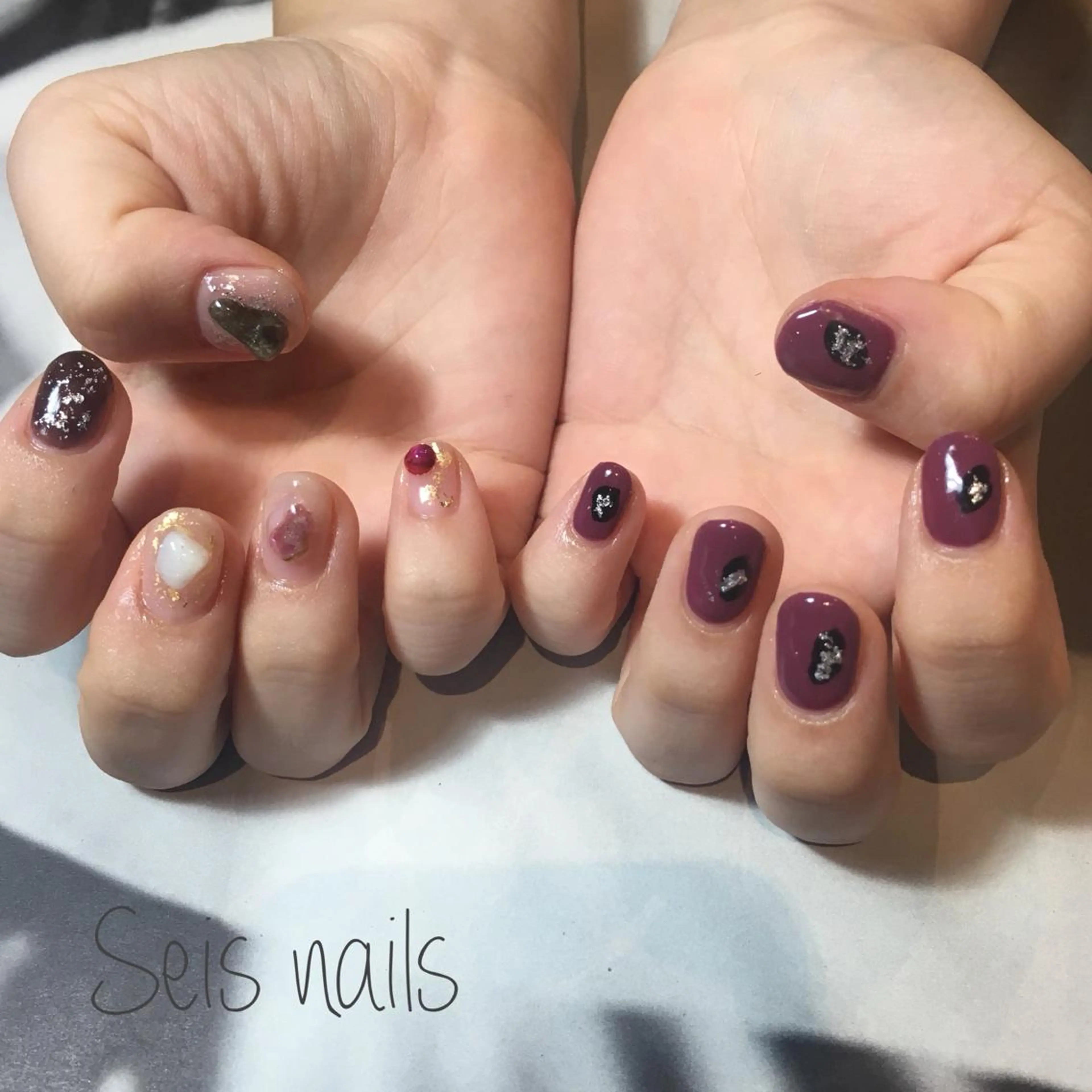 ネイル ハンドネイル Seis Shihoのネイルデザイン