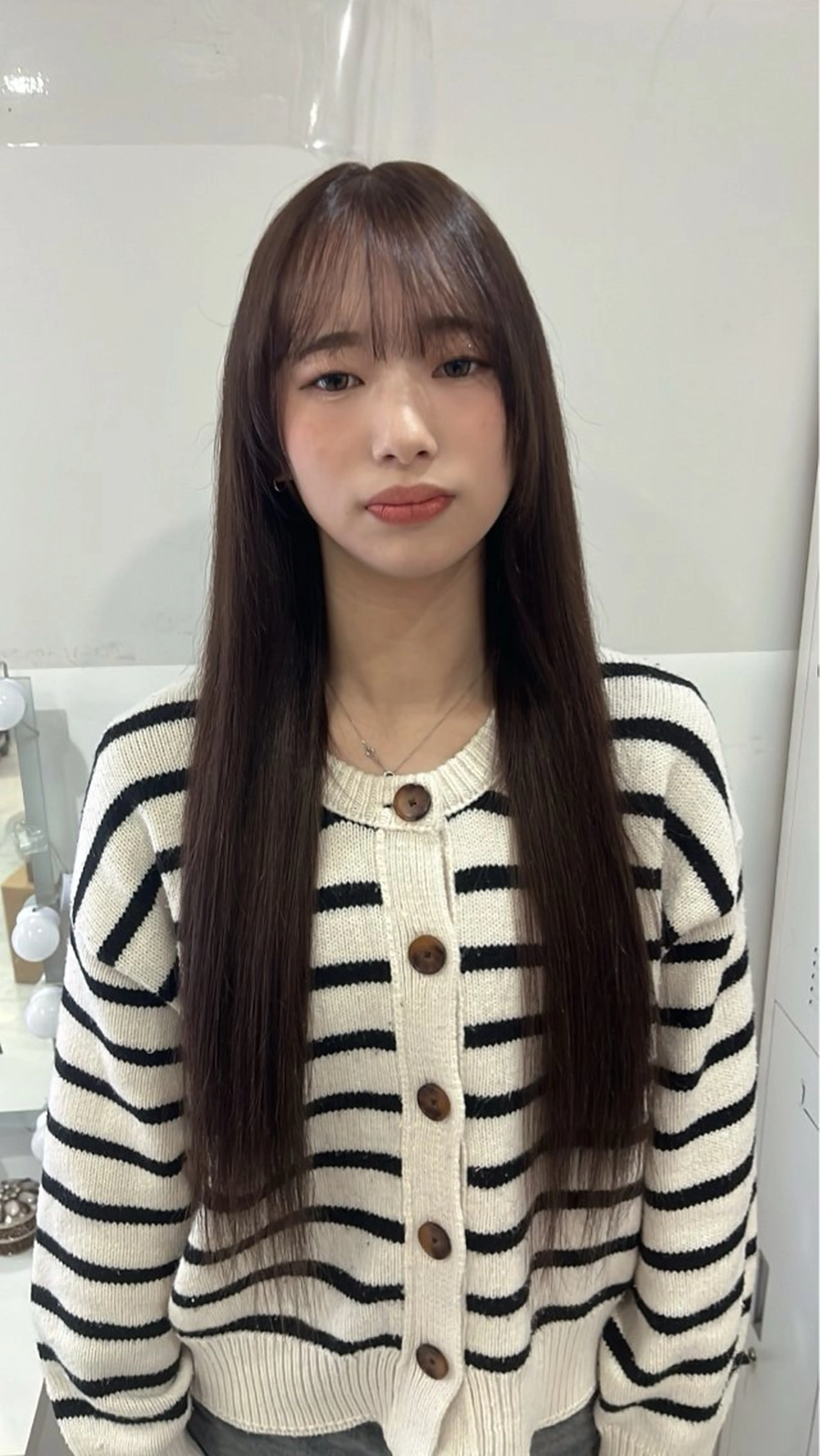 ミディアム カラー ヘアカラー トリートメント エクステ 🦋エクステ/透明感 /艶髪🦋REISAのヘアスタイル