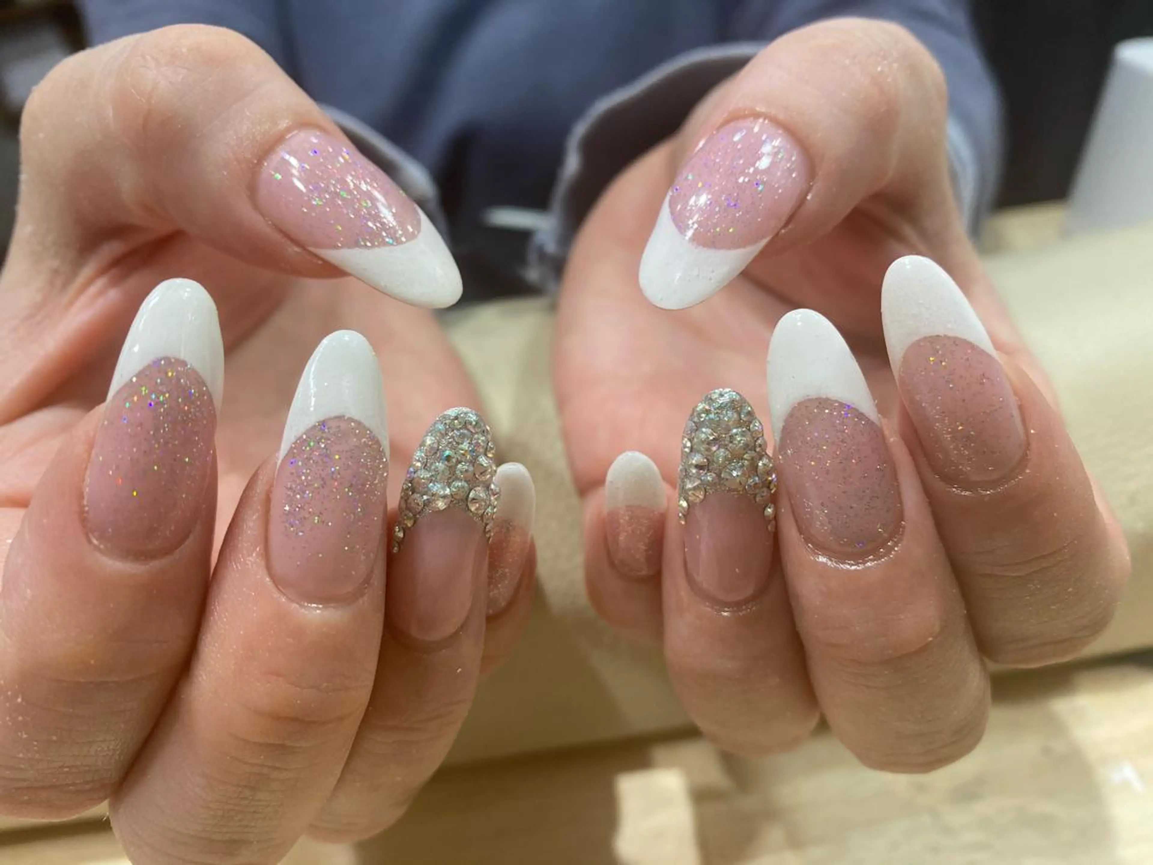 ネイル フレンチネイル ジェルネイル ネイルサロン　wooone所属・wooone nail.yumiのネイルデザイン