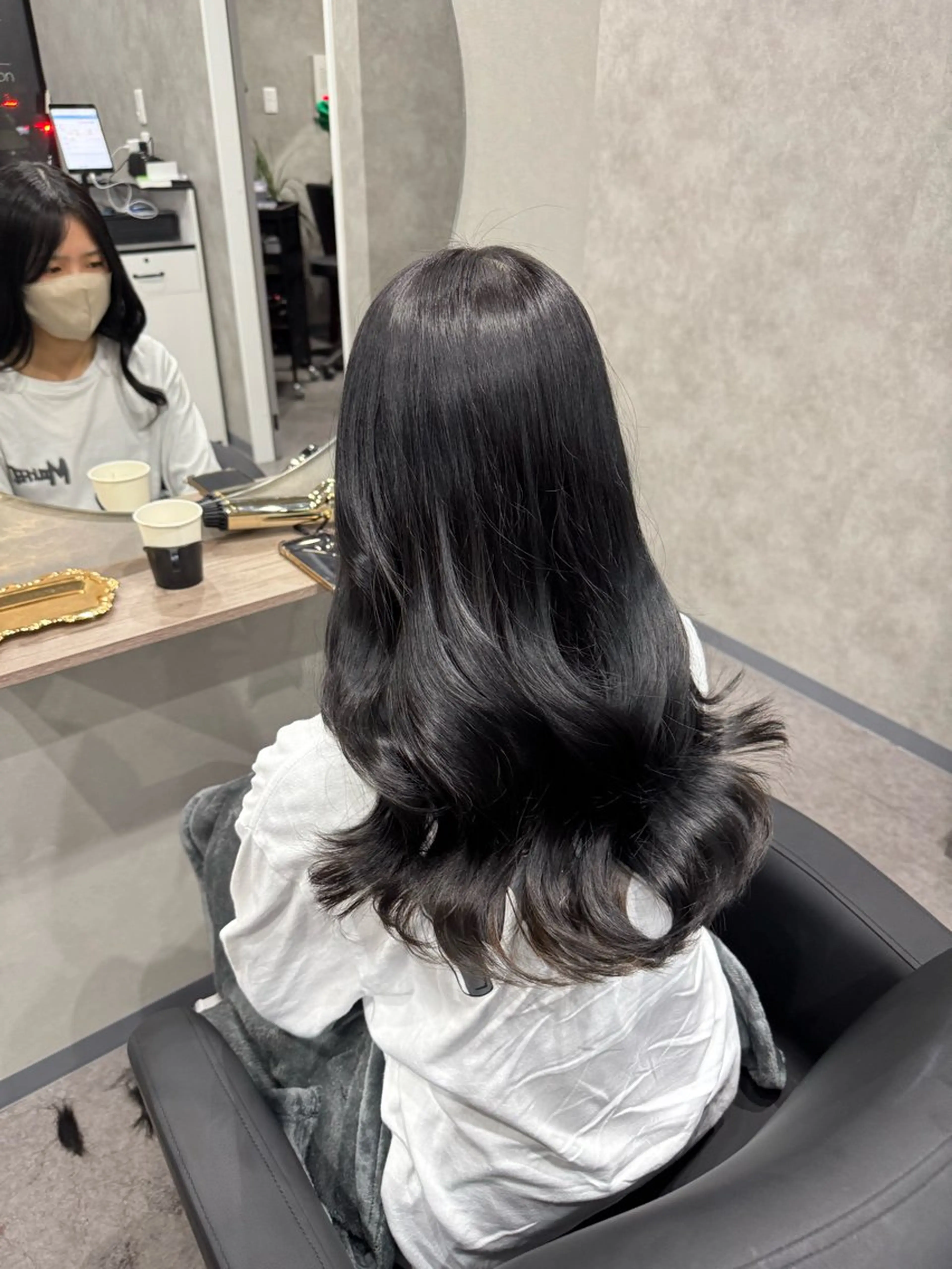 セミロング 1st.hair.salon伊勢崎店所属・伊勢崎/似合せカット 🇰🇷KEIGO‪のヘアスタイル