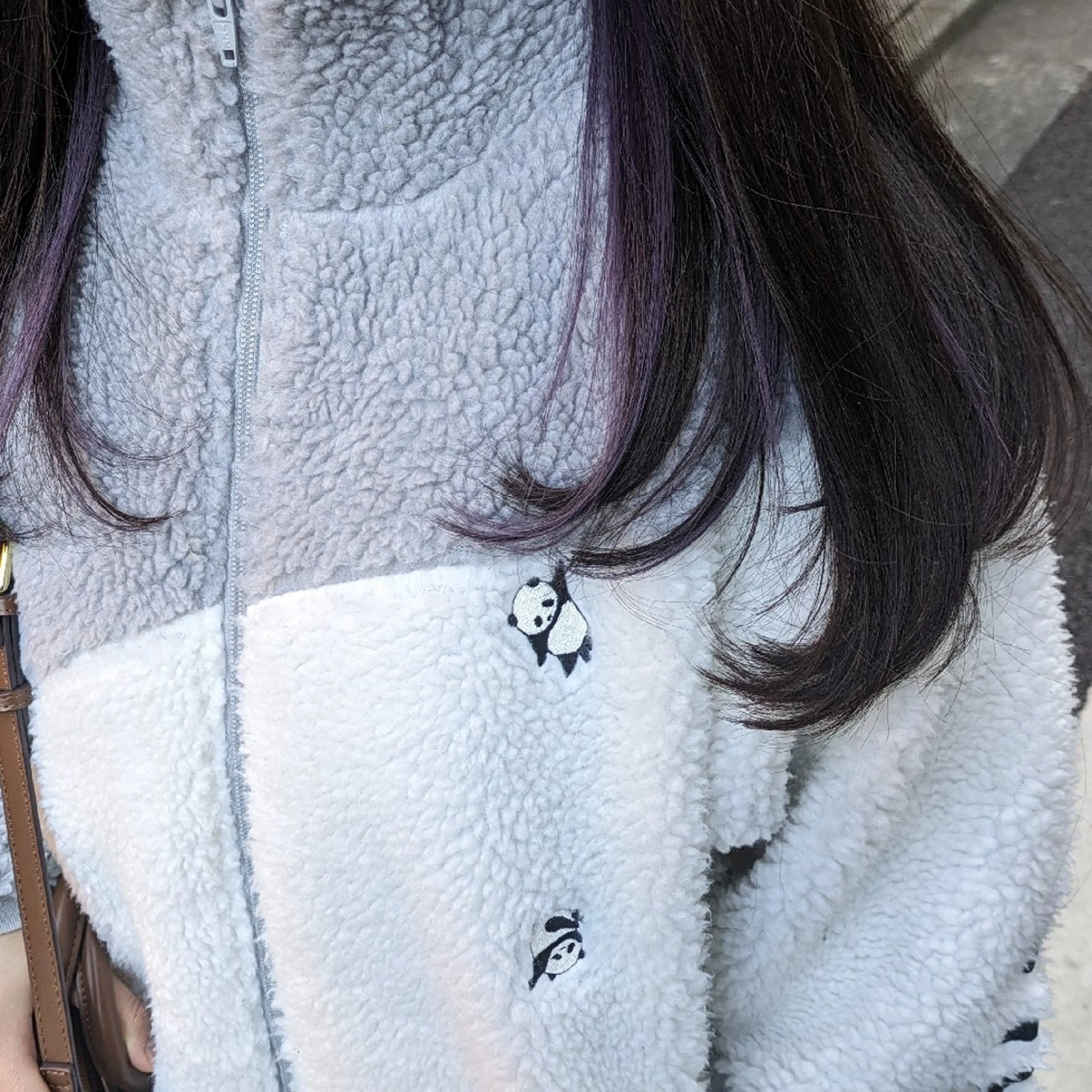 カラー ロング インナーカラー パープルカラー カット ヘアカラー トリートメント fuwat所属・秋葉原でカラーする なら🐉ちぇーたんのヘアスタイル