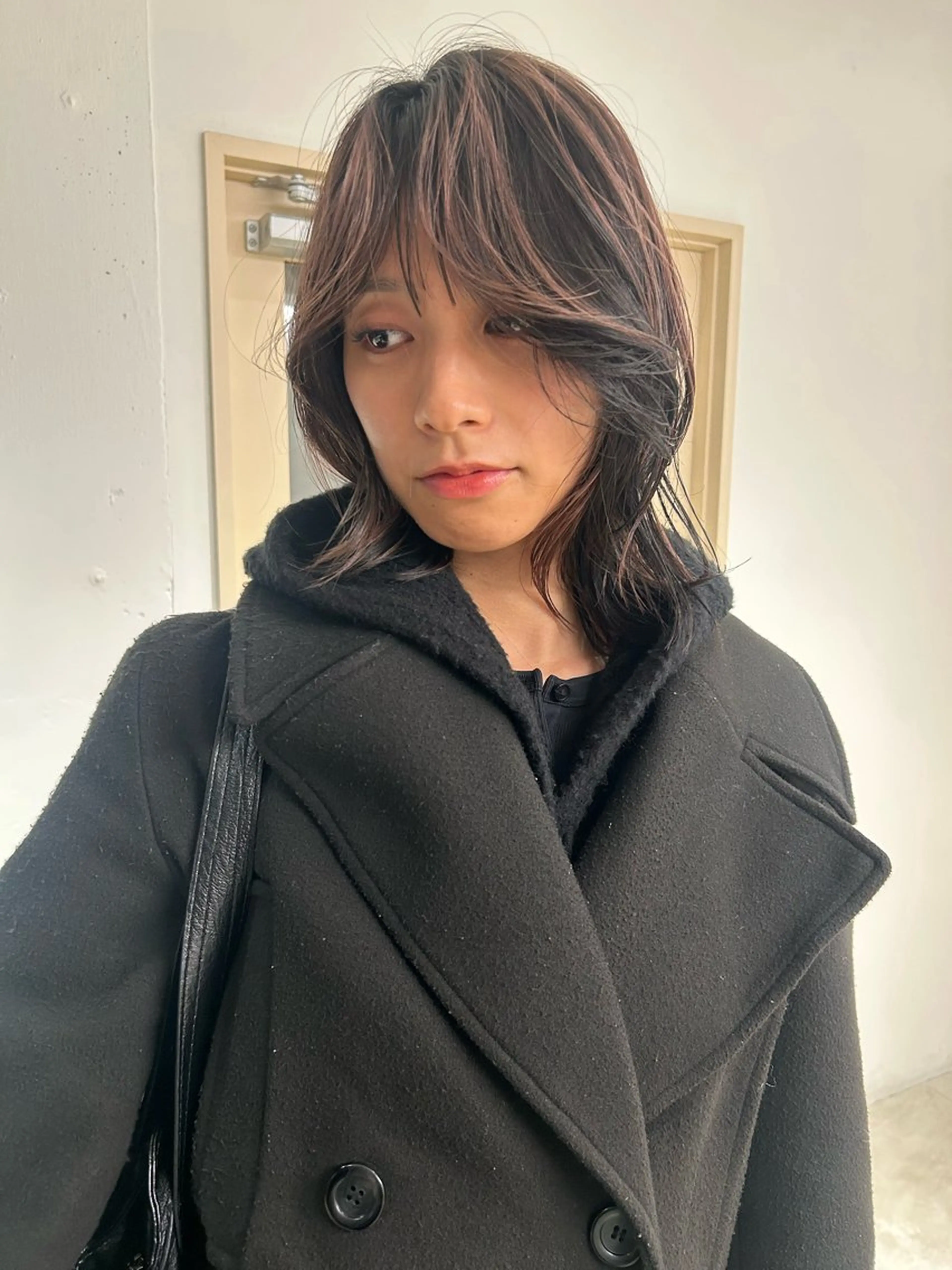 ミディアム カラー ヘアカラー トリートメント ケアパーマ/ケアブリ ーチdaisukeのヘアスタイル