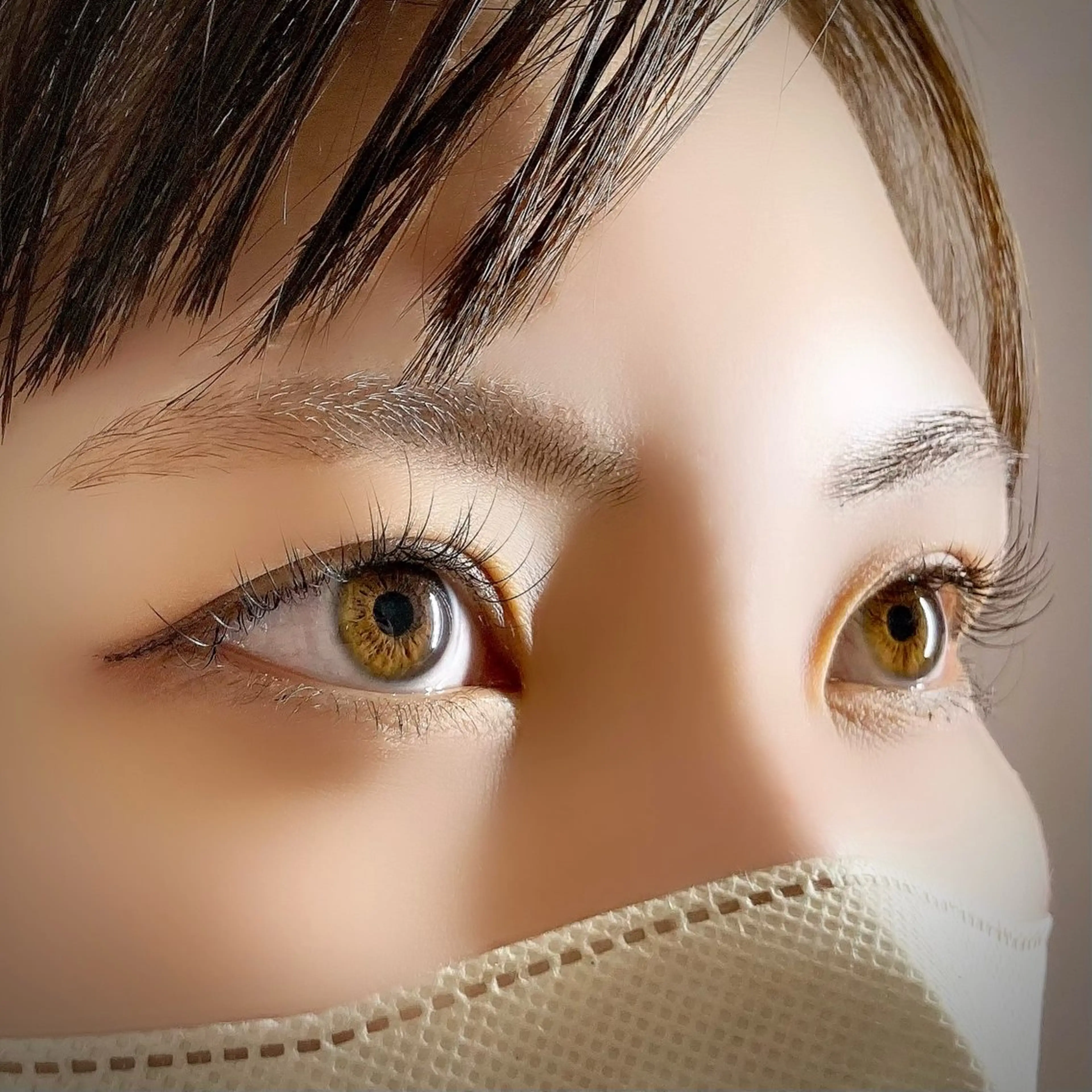 マツエク・マツパ フラットラッシュ Secret Belle　熊本下通り店所属・Secret Belle　福川の眉毛・アイブロウイメージ