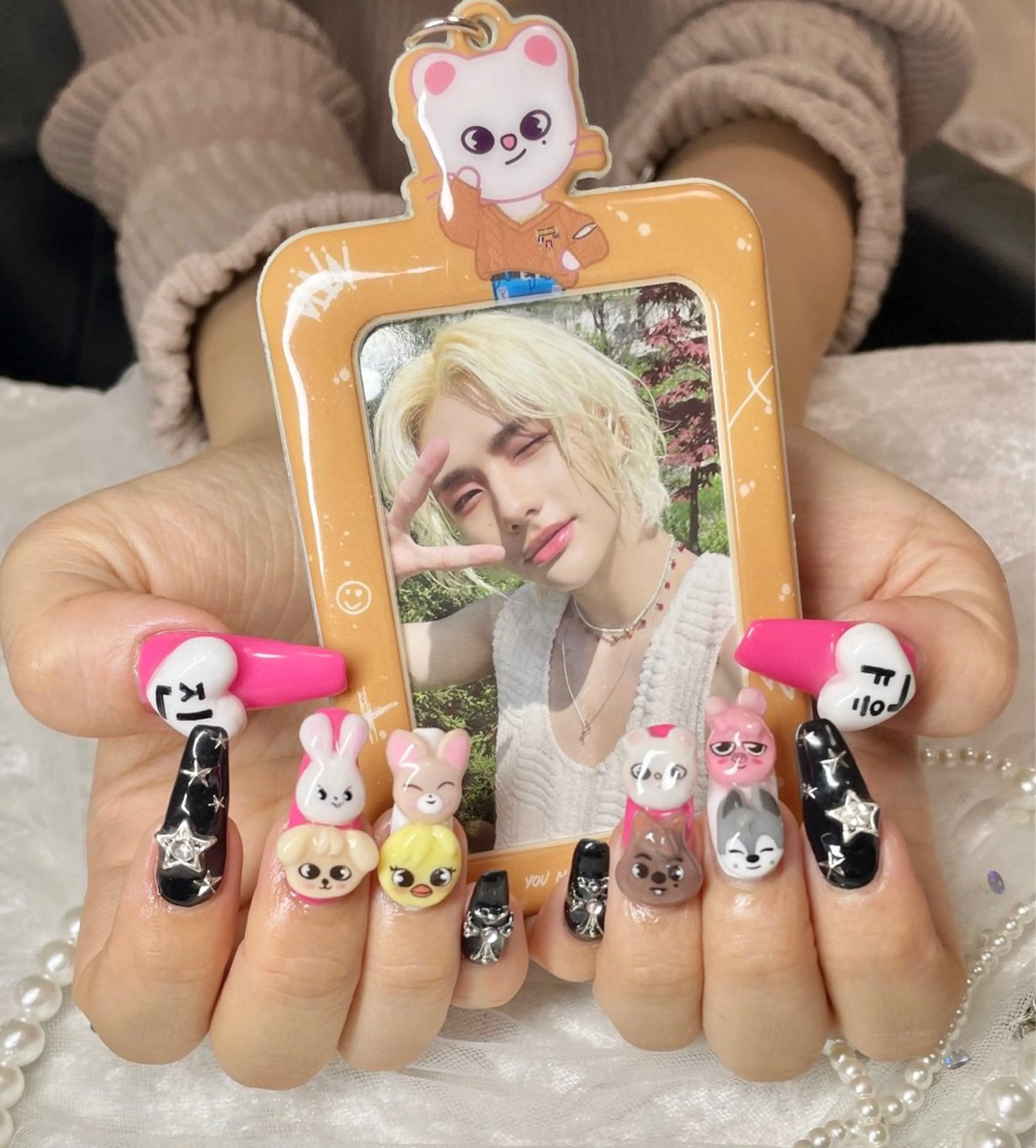 ネイル ハンドネイル 🎀AYAKO 🎀中韓ネイルのネイルデザイン