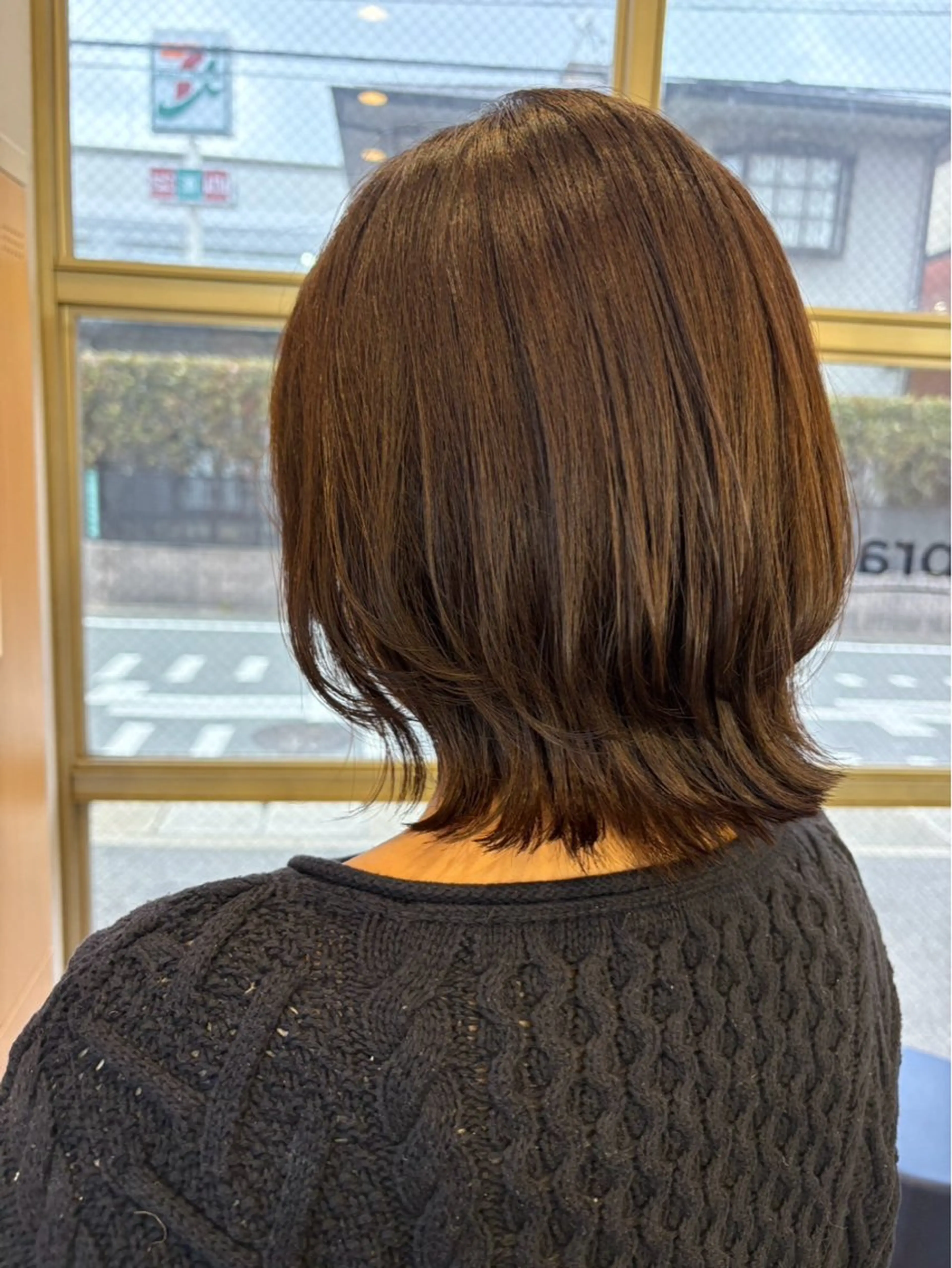 🌿人気ミニモ限定価格🌿デザインカット＋ワンカラー【白髪ぼかしカラーも🉑】の写真