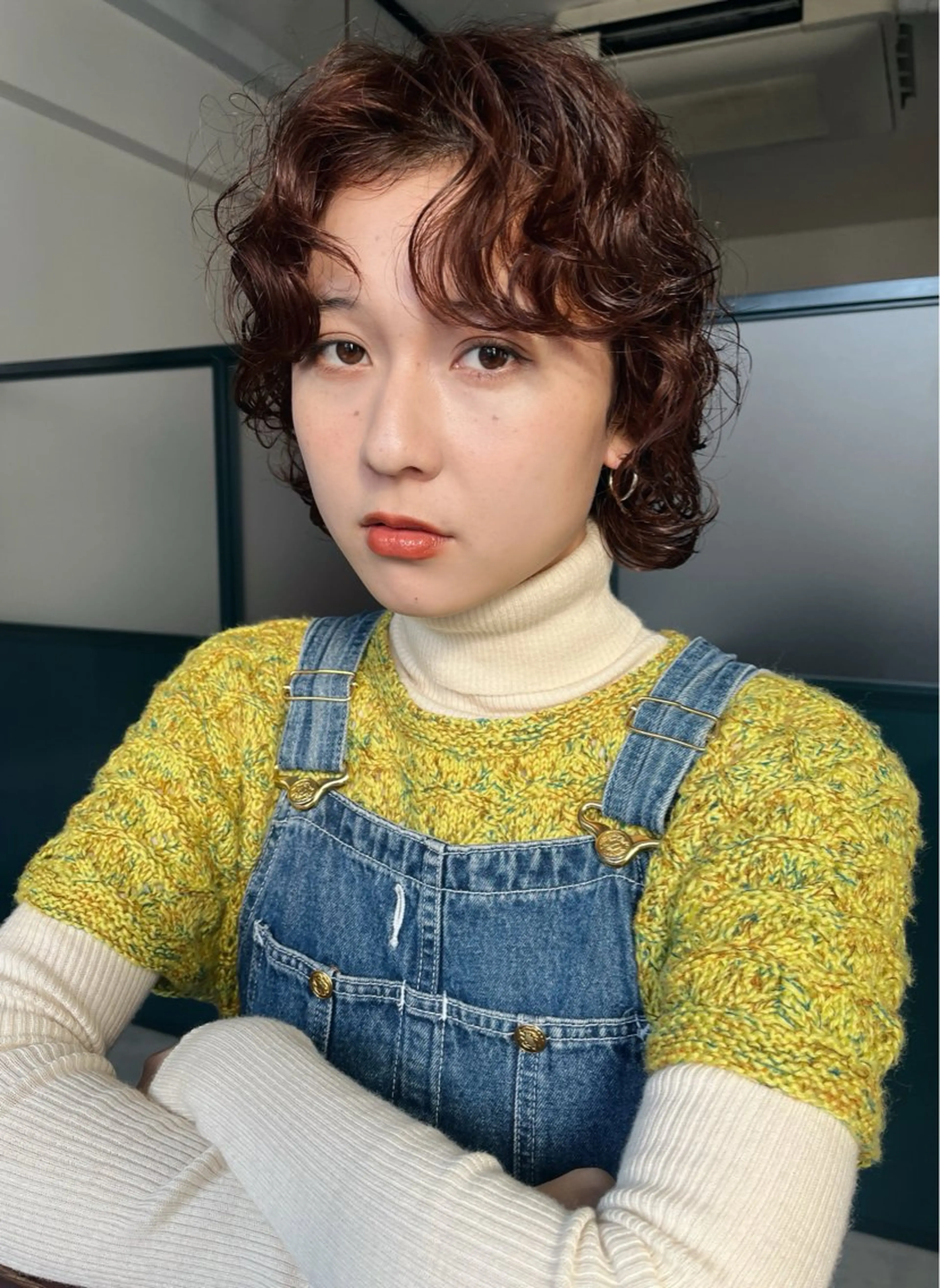 パーマ カット パーマ 暖色/パーマ 🌼クニトウメイのヘアスタイル