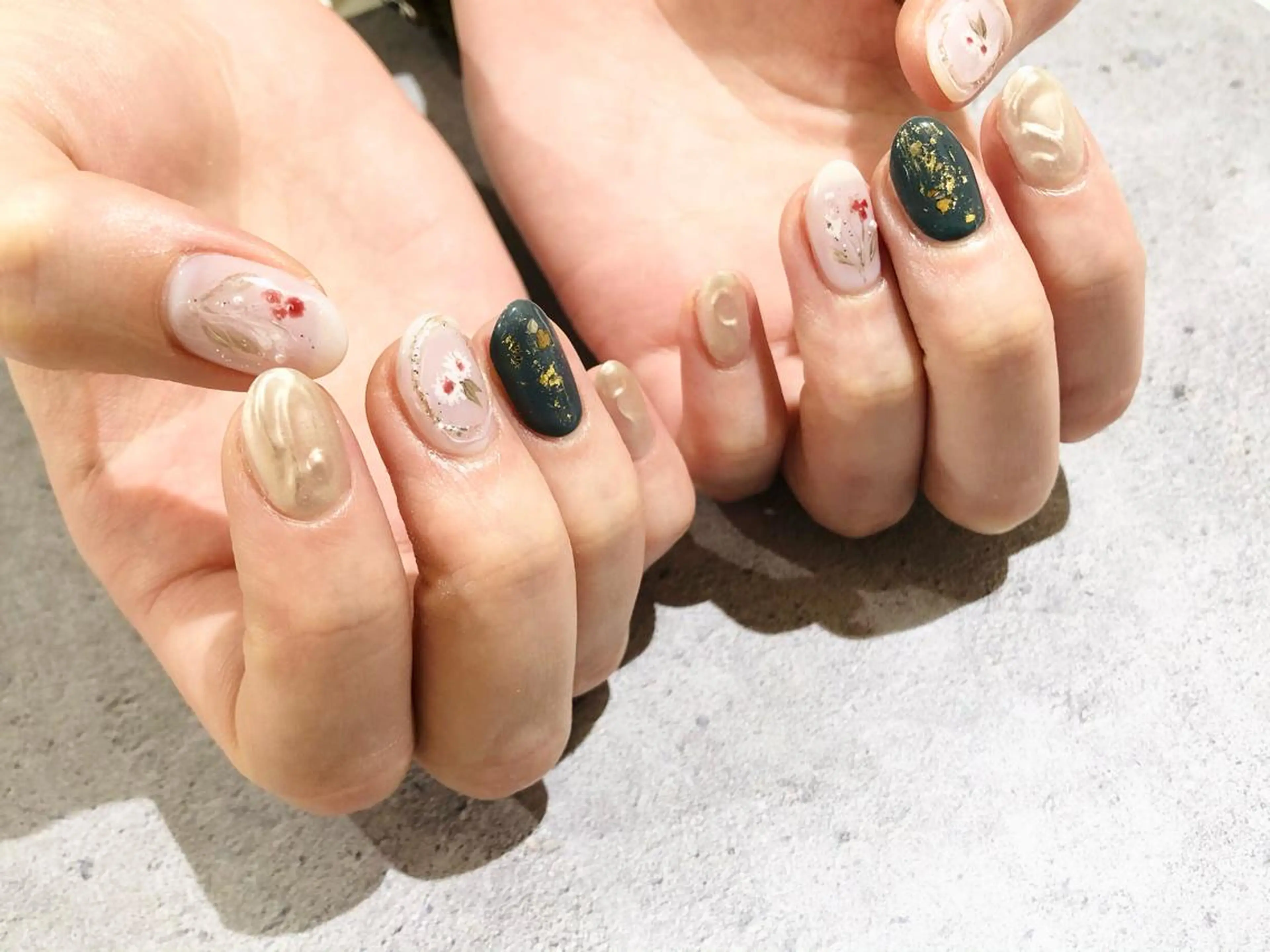 ネイル 舞田 苑香のネイルデザイン