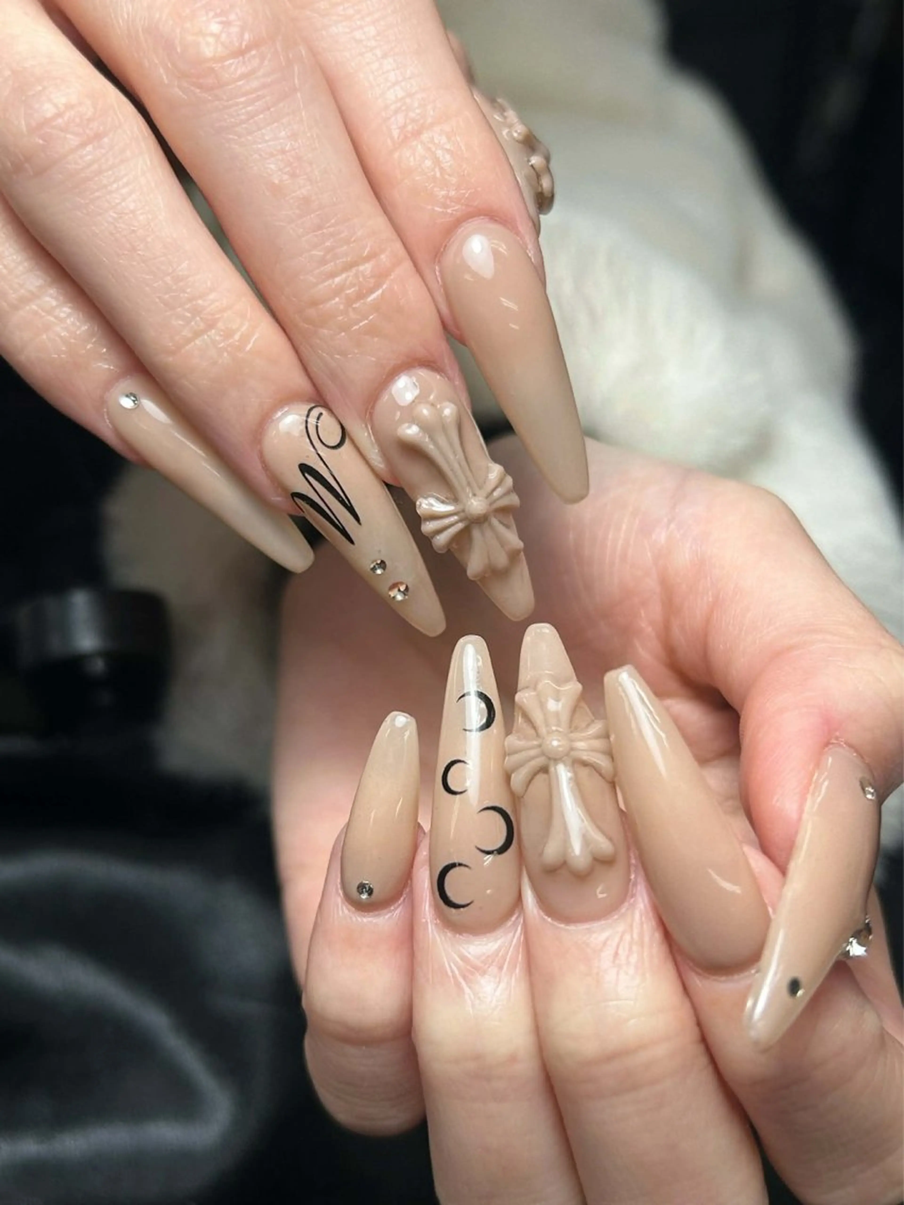 ネイル ワンカラーネイル ネイルチップ SORA ANA.CHUOのネイルデザイン