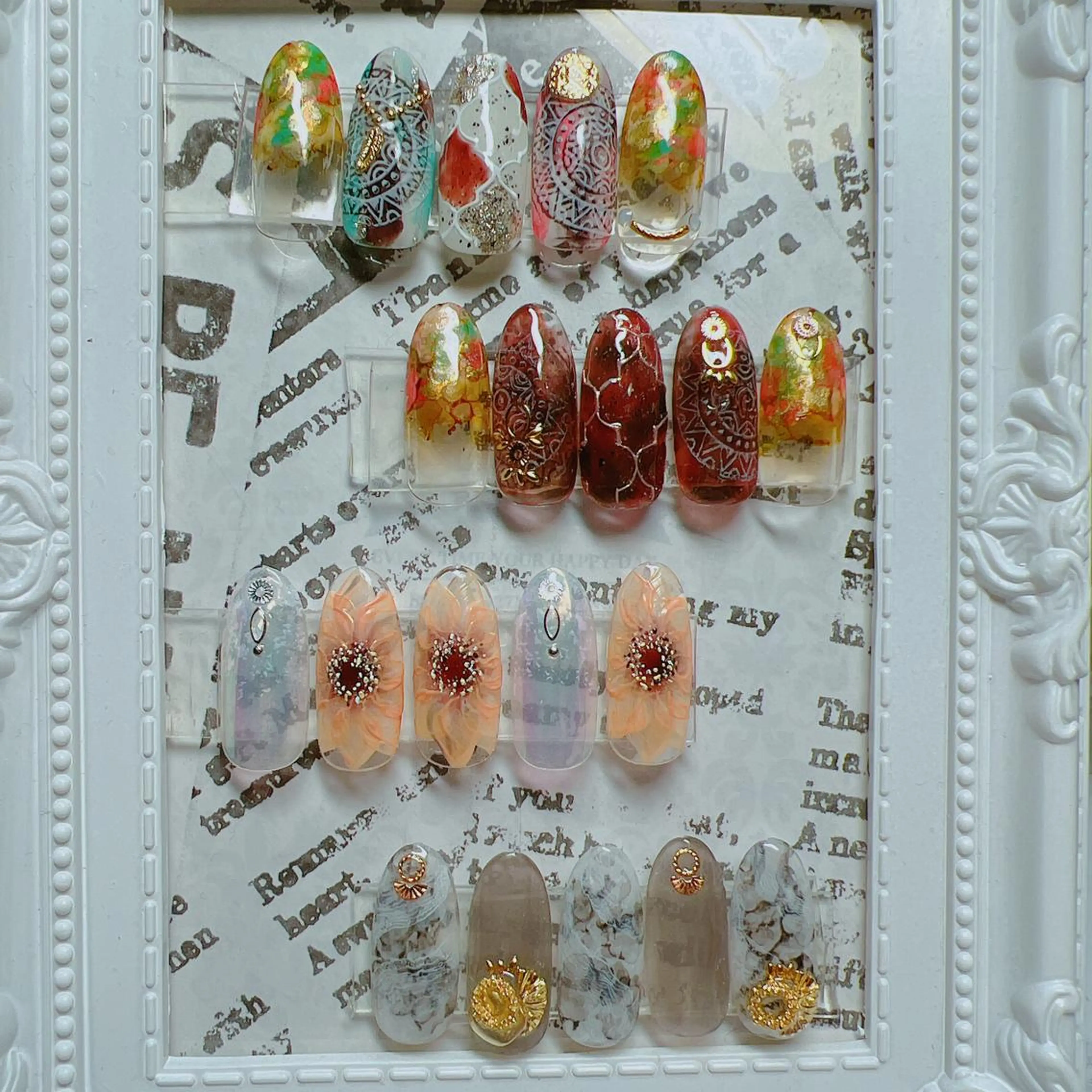 ⭐︎初回ソフトジェルオフ無料⭐︎サンプルからのフルデザイン💅カラー変更可の写真