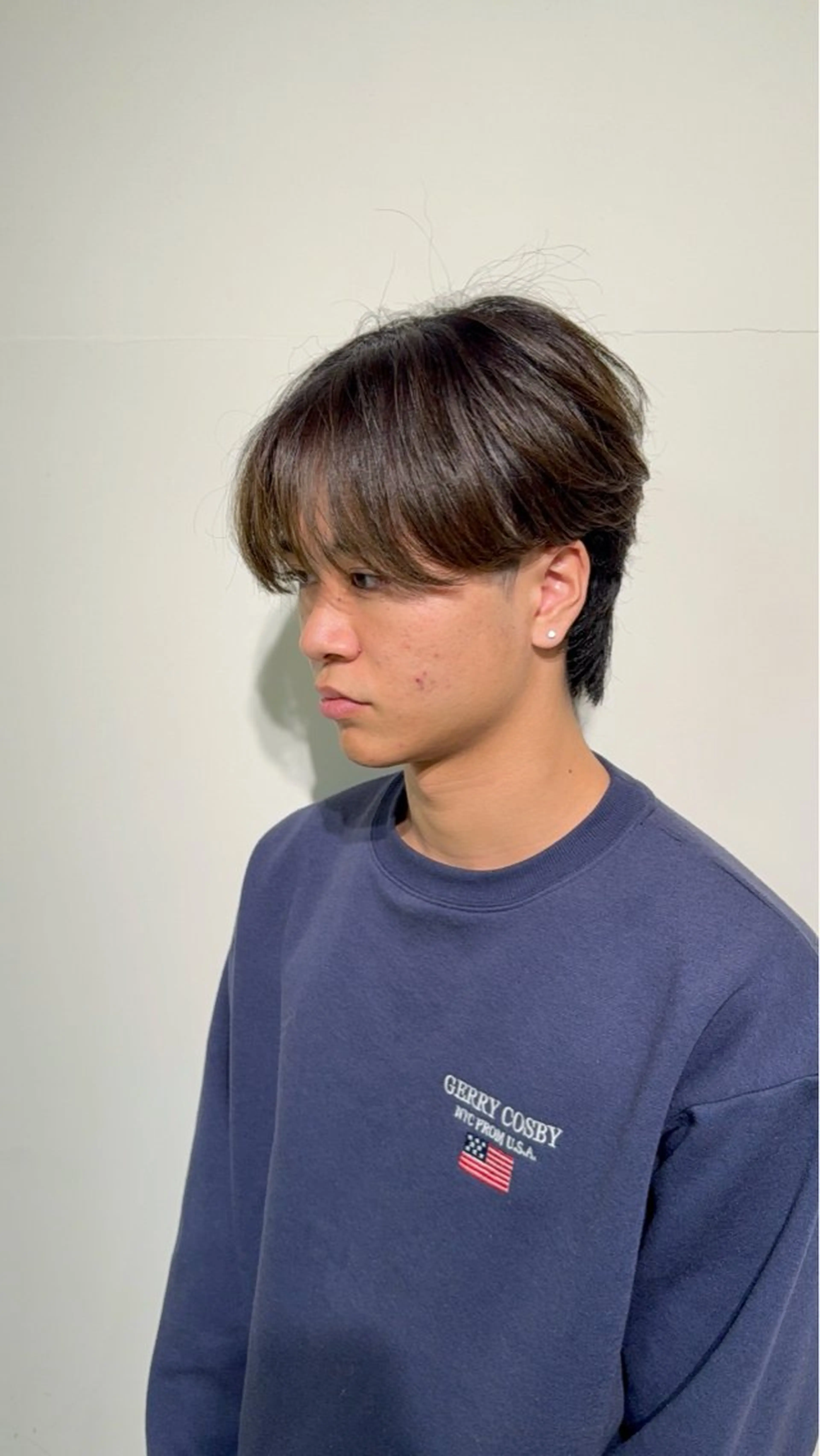 メンズ センターパート センターパート/眉毛 メンズカットNEXTのヘアスタイル