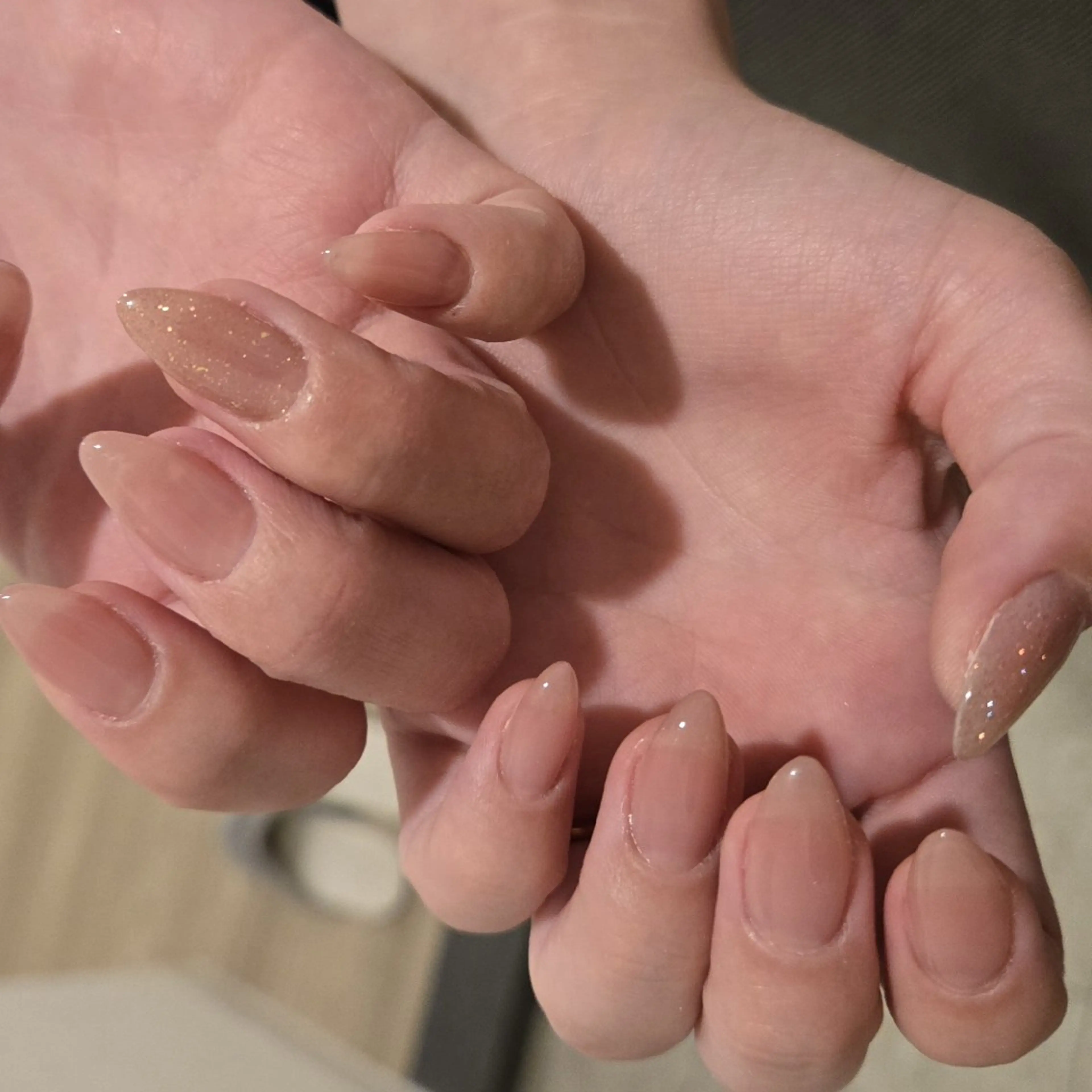 ネイル オフィスネイル シンプルネイル ハンドネイル 8appy ARTstudioのネイルデザイン