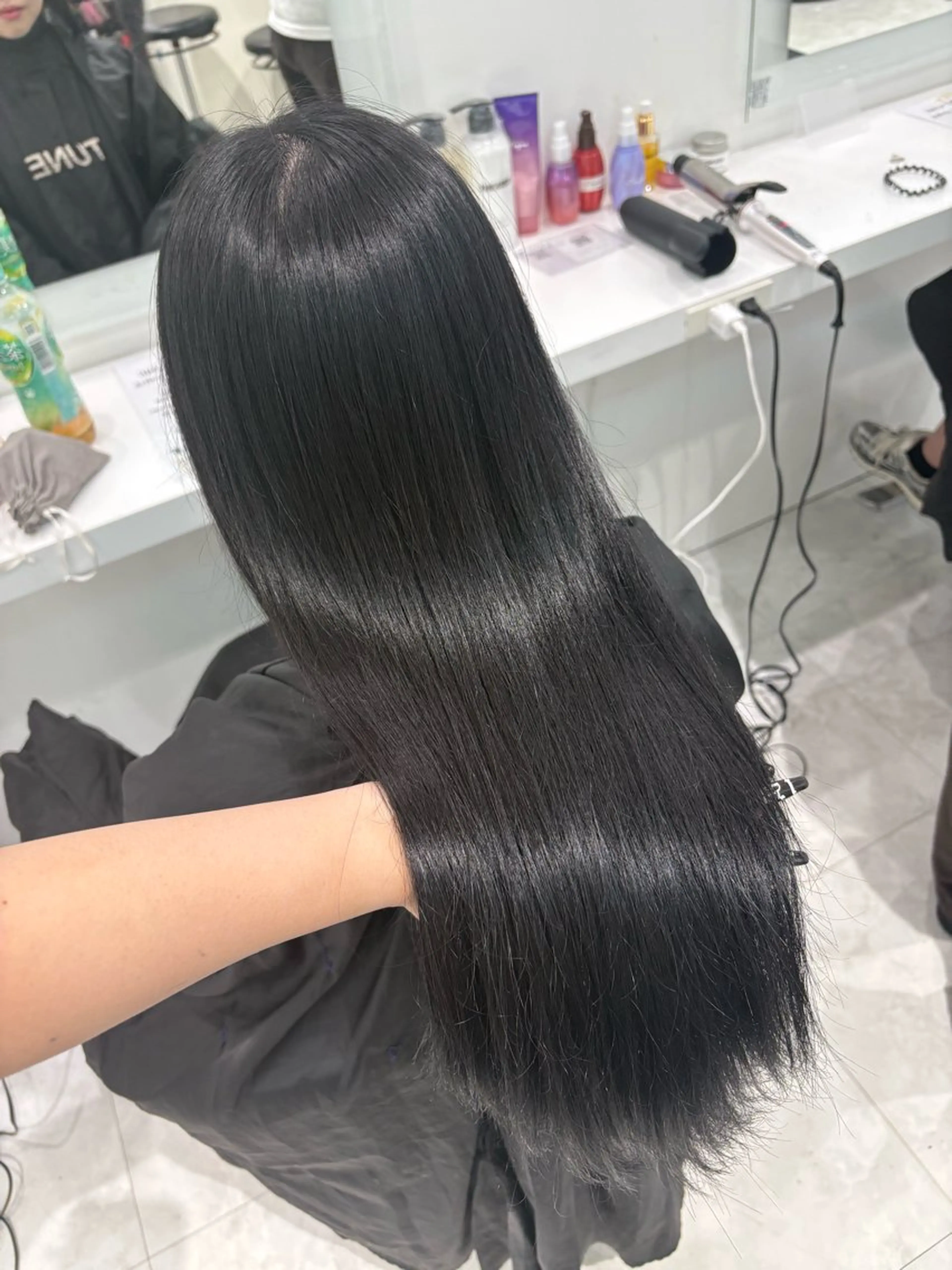 ロング カラー ヘアカラー 🤍ྀི透ける寒色 Cocoa🤍ྀིのヘアスタイル