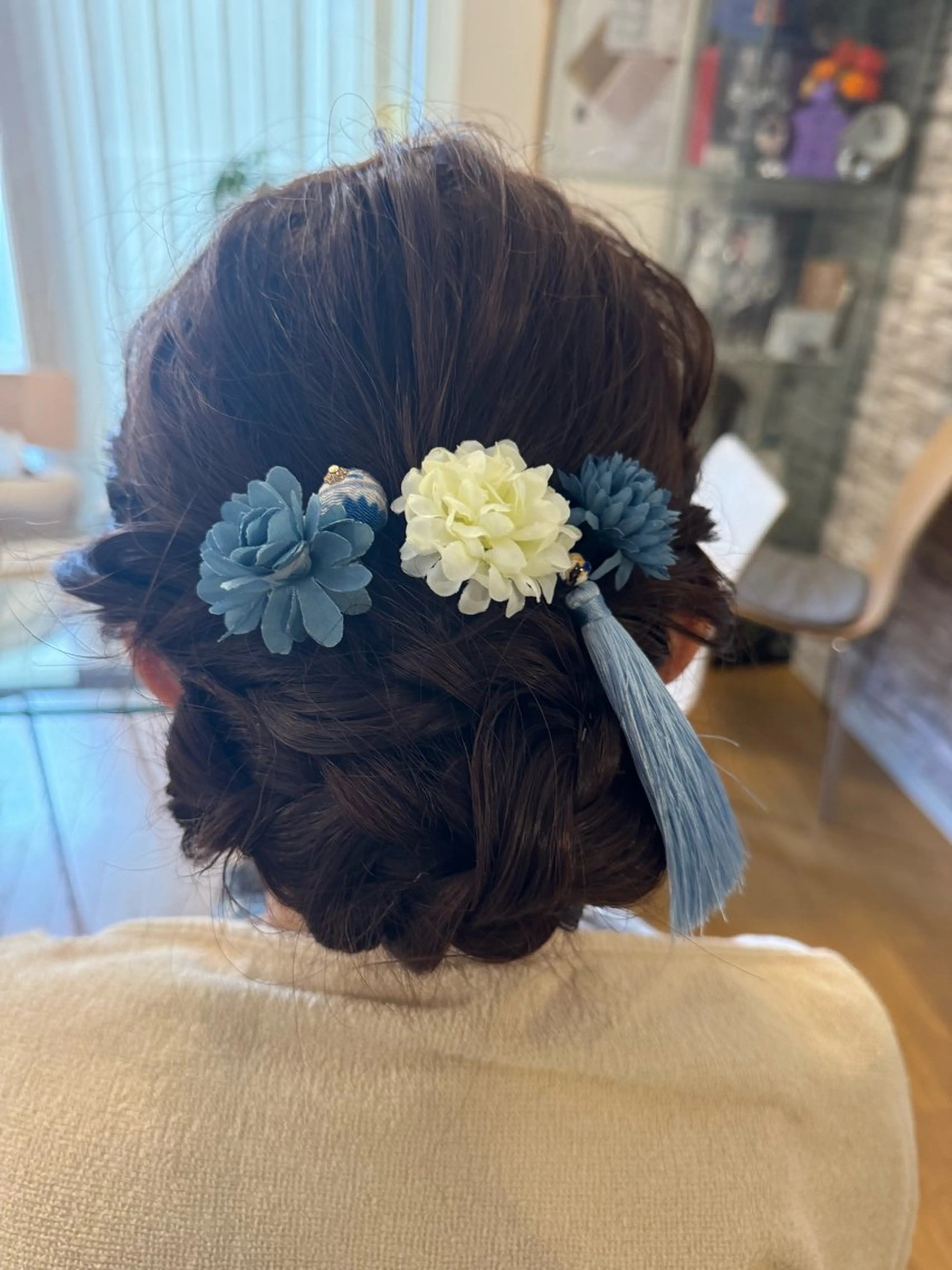 ヘアアレンジ 結婚式・ブライダル 浴衣 TERRACE 三宮店【テラス】所属・岸田 真由のヘアスタイル