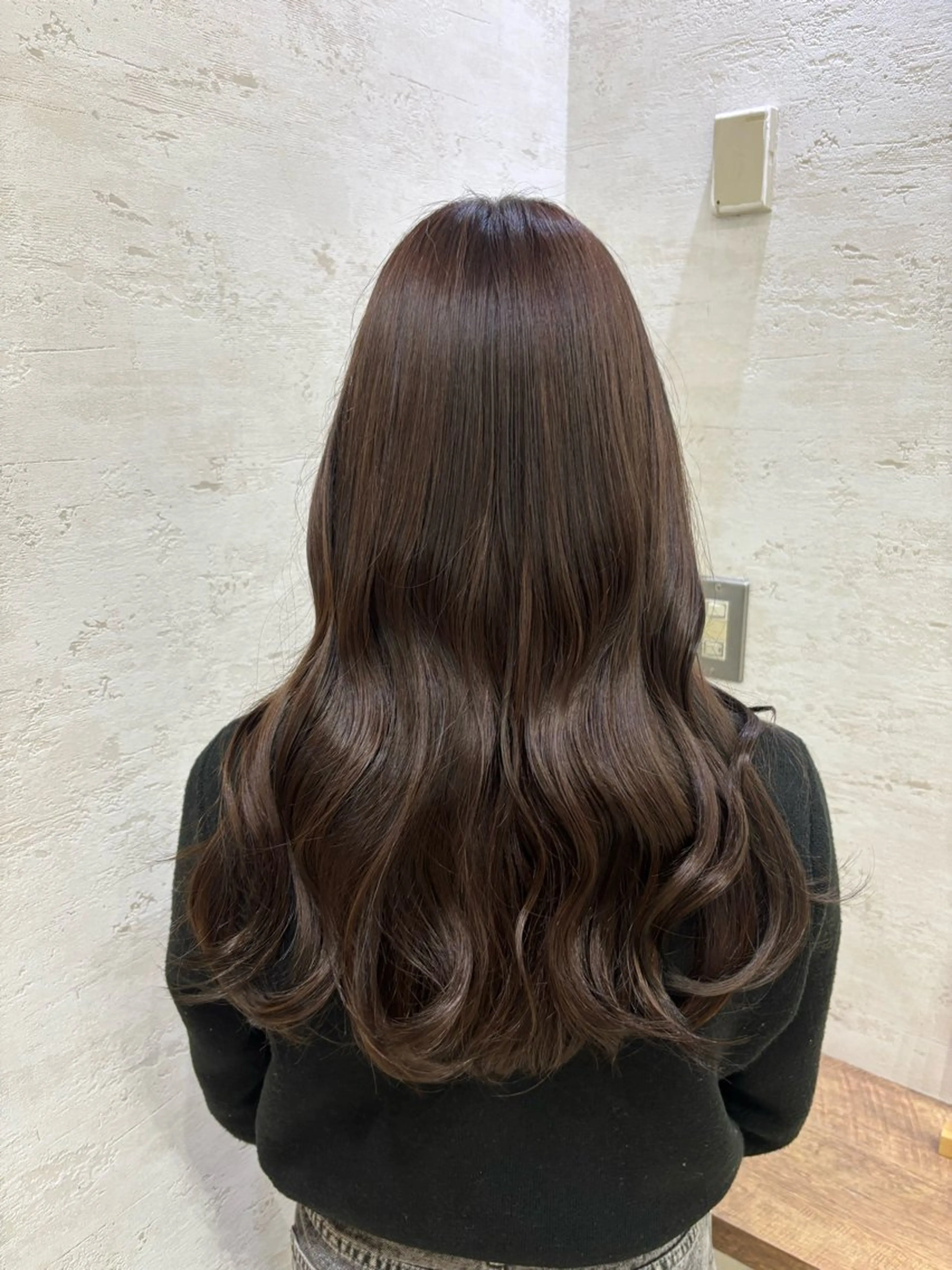 ロング カラー ヘアカラー 杉田 涼のヘアスタイル