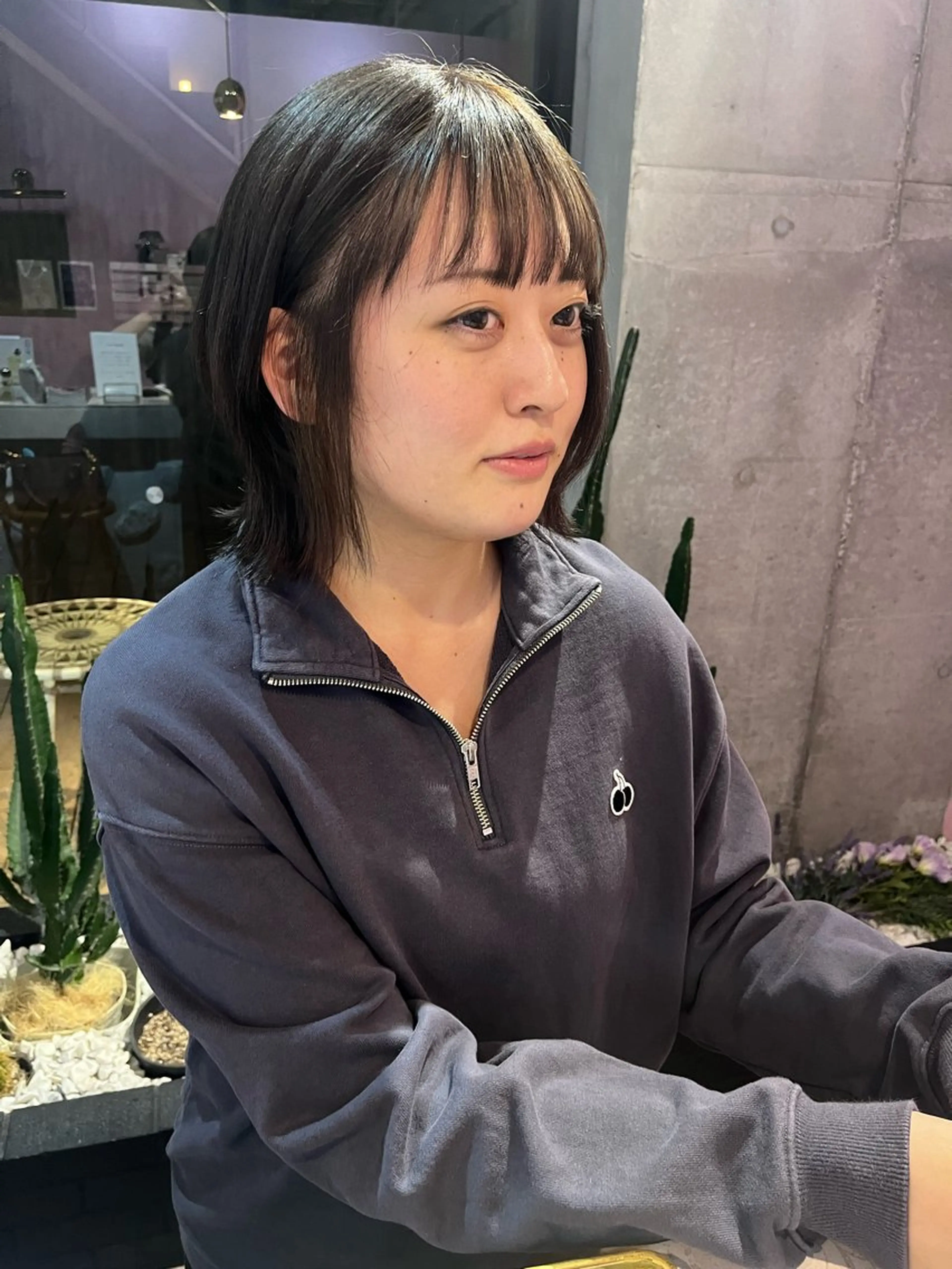 ミディアム カラー 艶感透明感カラー🤍 hinaのヘアスタイル