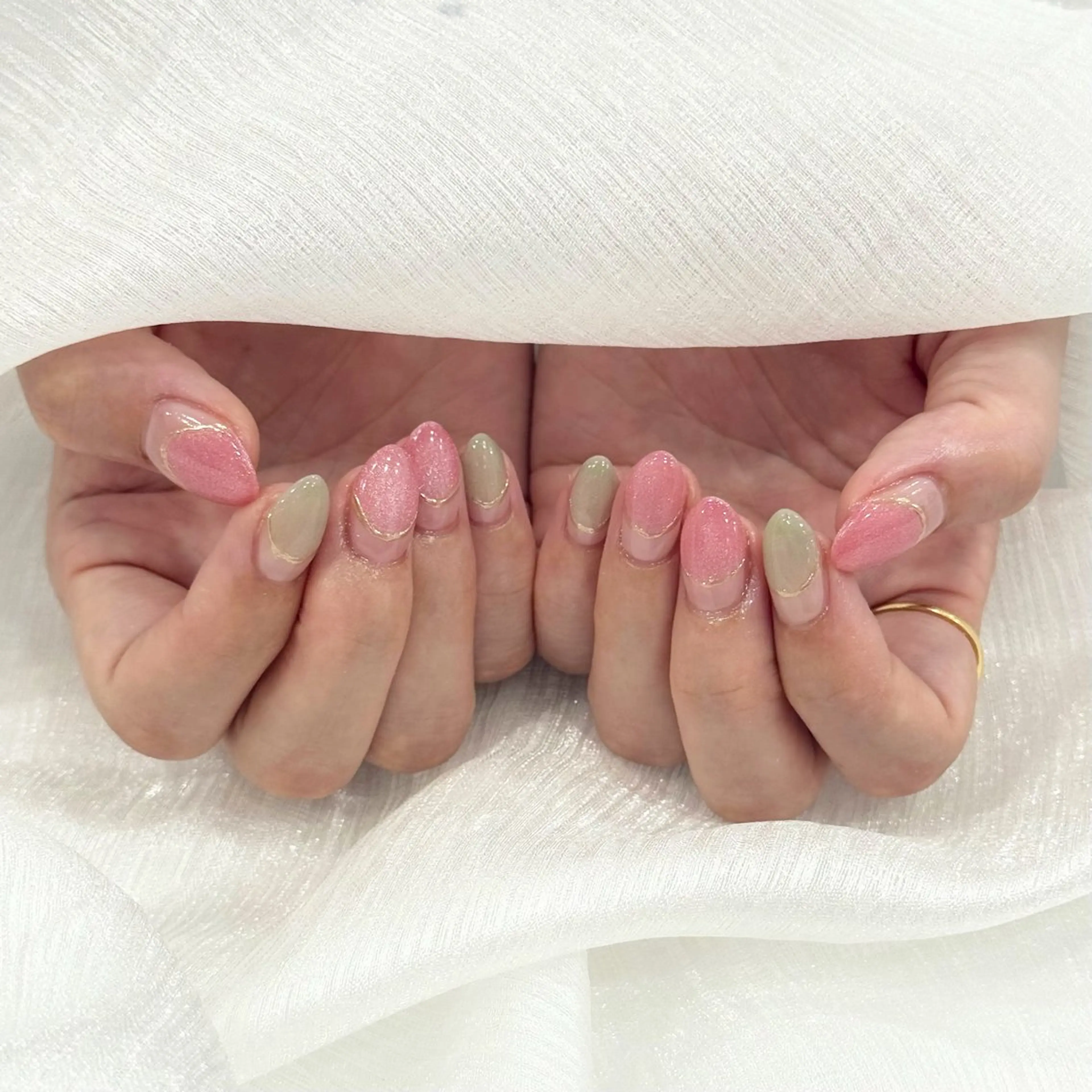 ネイル ハンドネイル 深井 聖羅のネイルデザイン