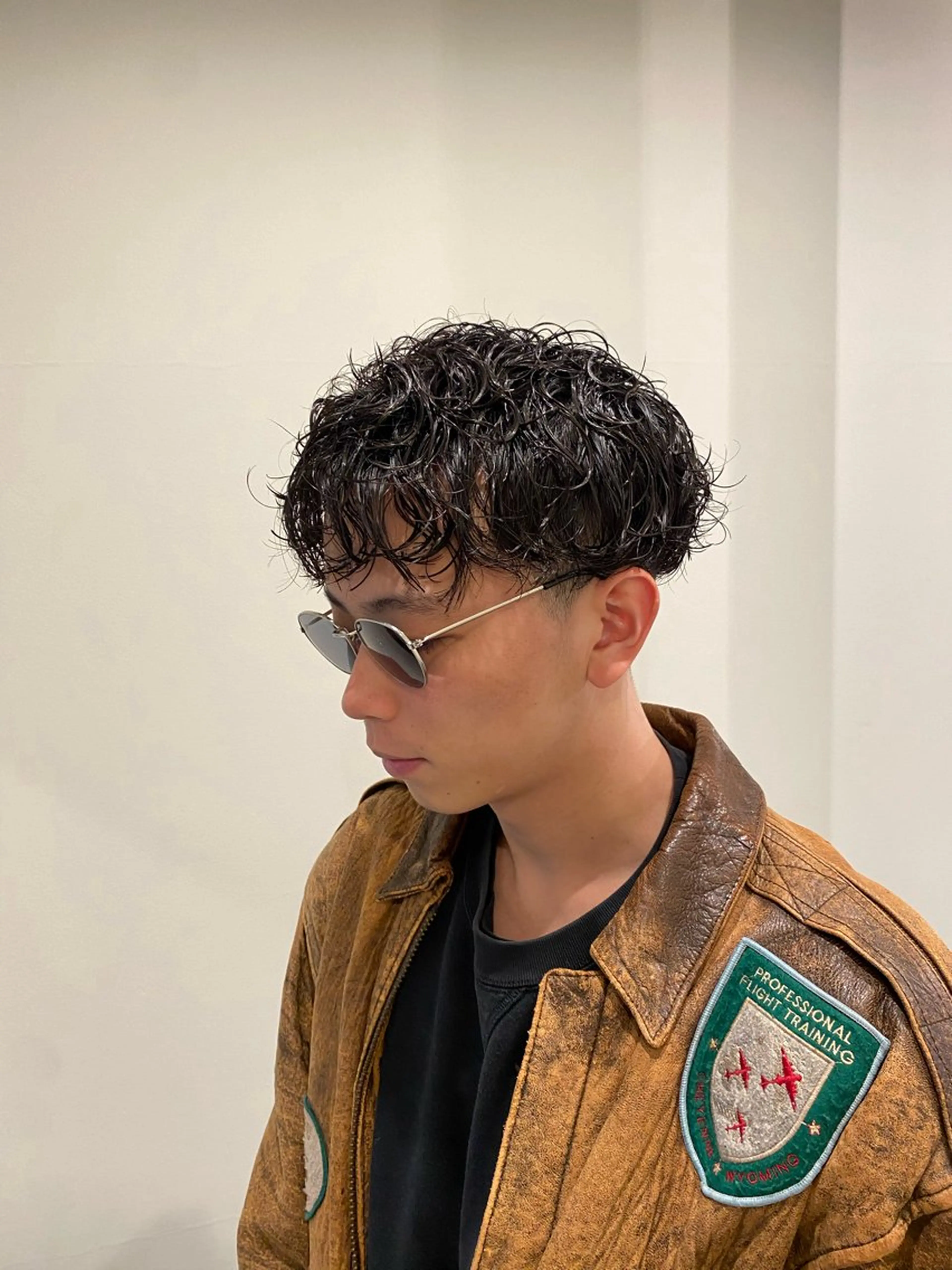 ミディアム カット パーマ 🍑 モモカ🍑のヘアスタイル