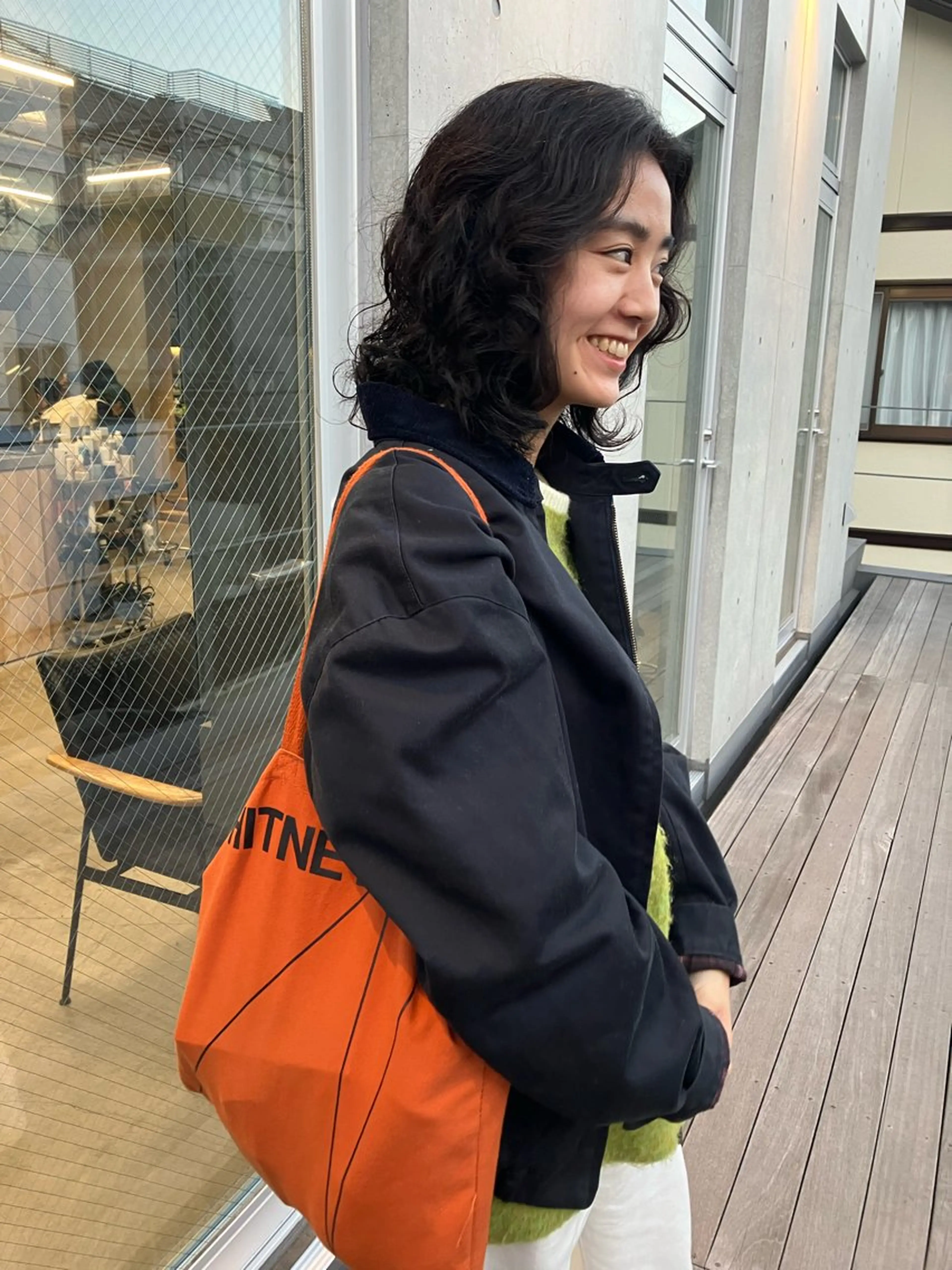 セミロング 似合わせカットカラー 👩MINAのヘアスタイル