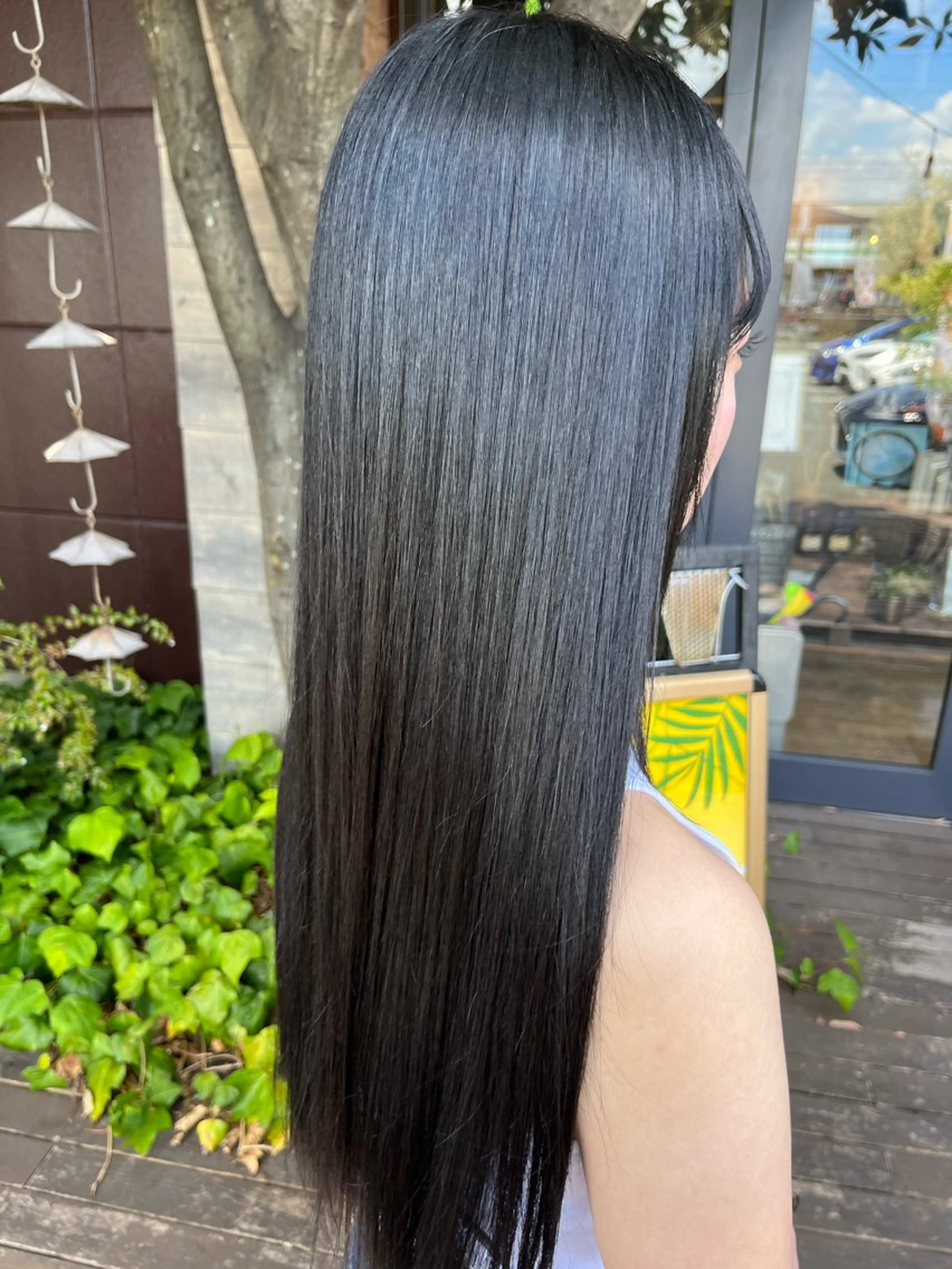 ロング カラー 🩶韓国艶髪🇰🇷 下本夕綺のヘアスタイル