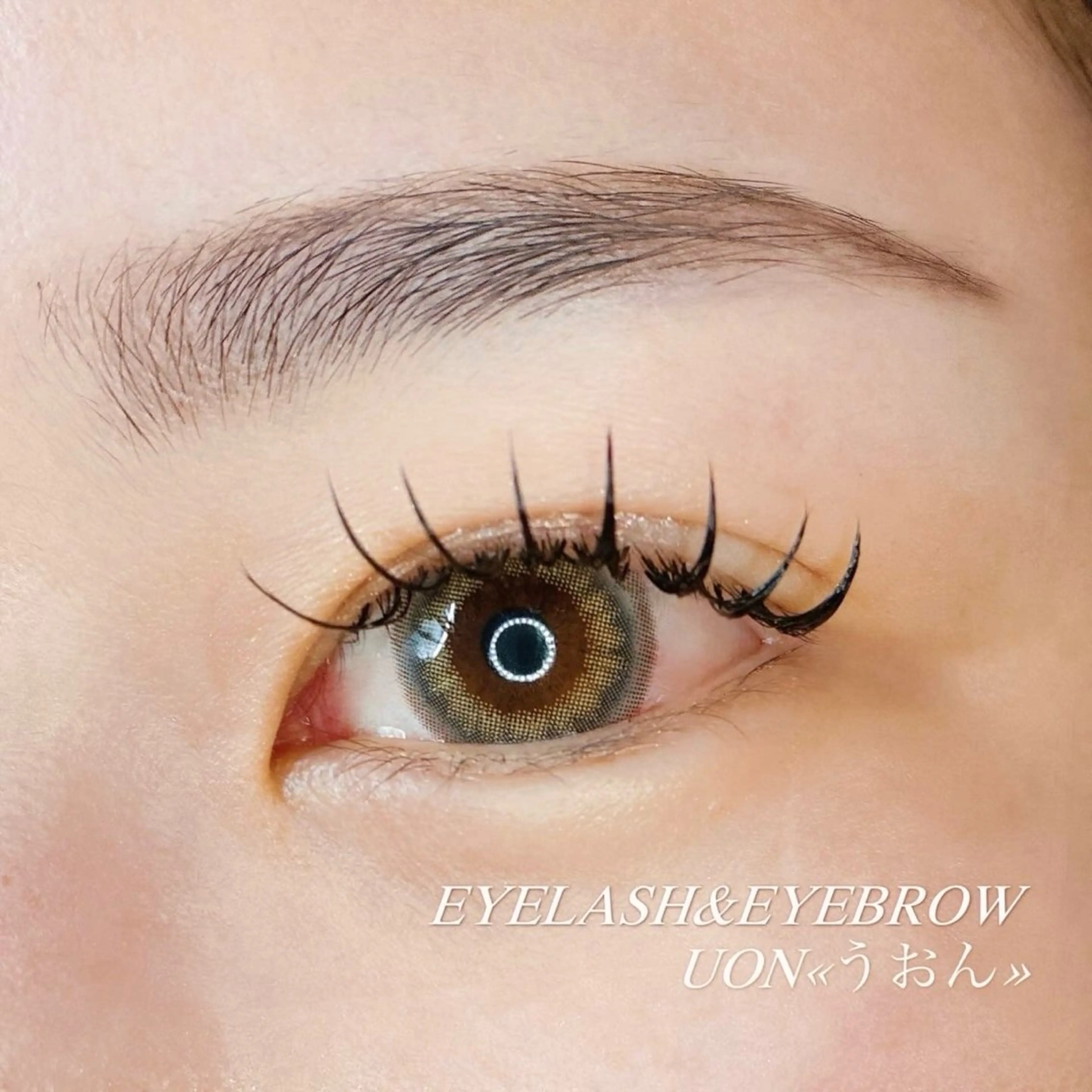 【モデル募集❤️‍🔥】今話題のエクパーマ👀✨️(フラットラッシュ100本✖️まつ毛パーマ)アイシャンプー付💫の写真