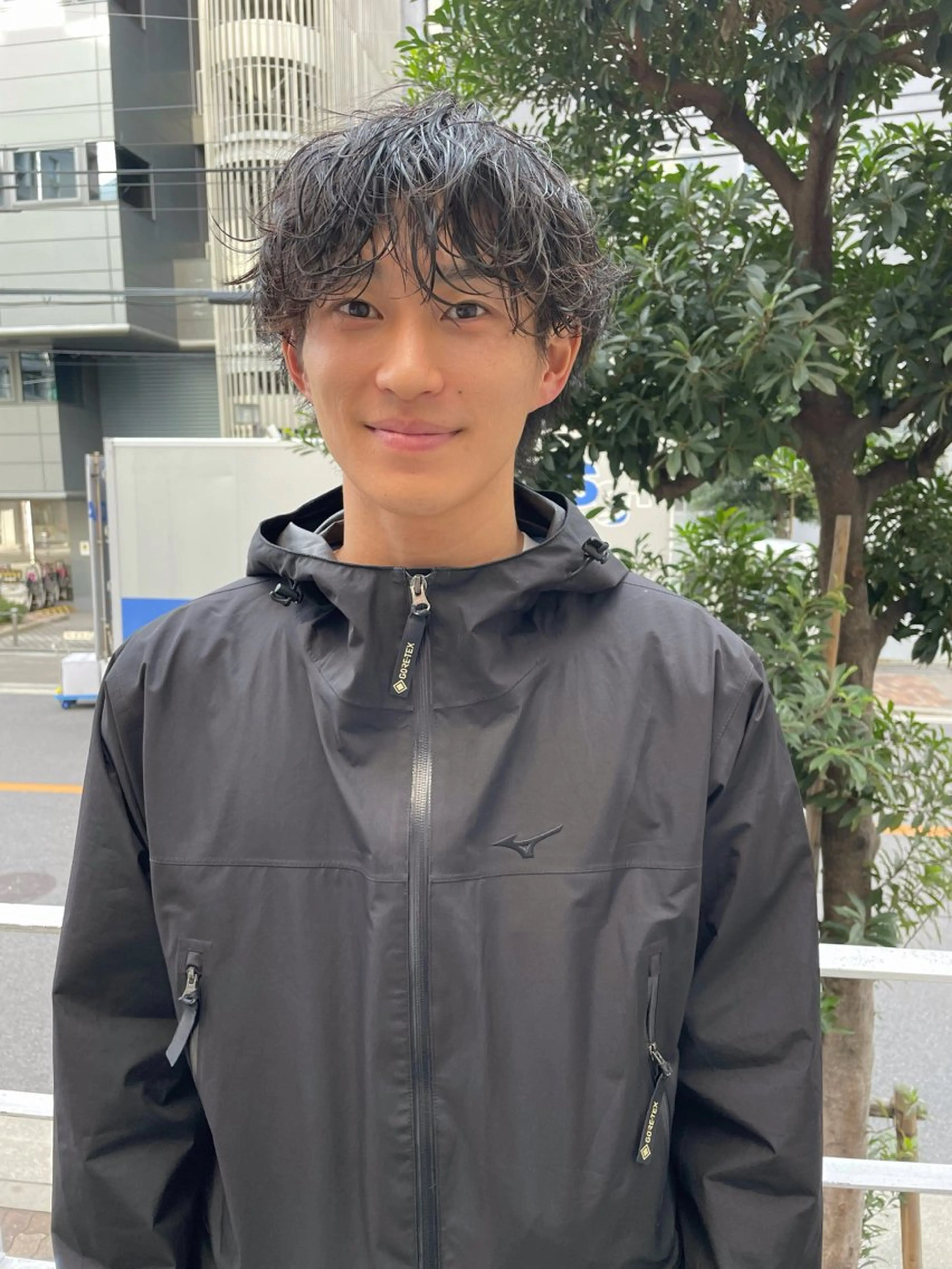 ショート パーマ メンズ メンズパーマ カット パーマ トリートメント 南堀江メンズ ▫️SOSHI▫️のヘアスタイル