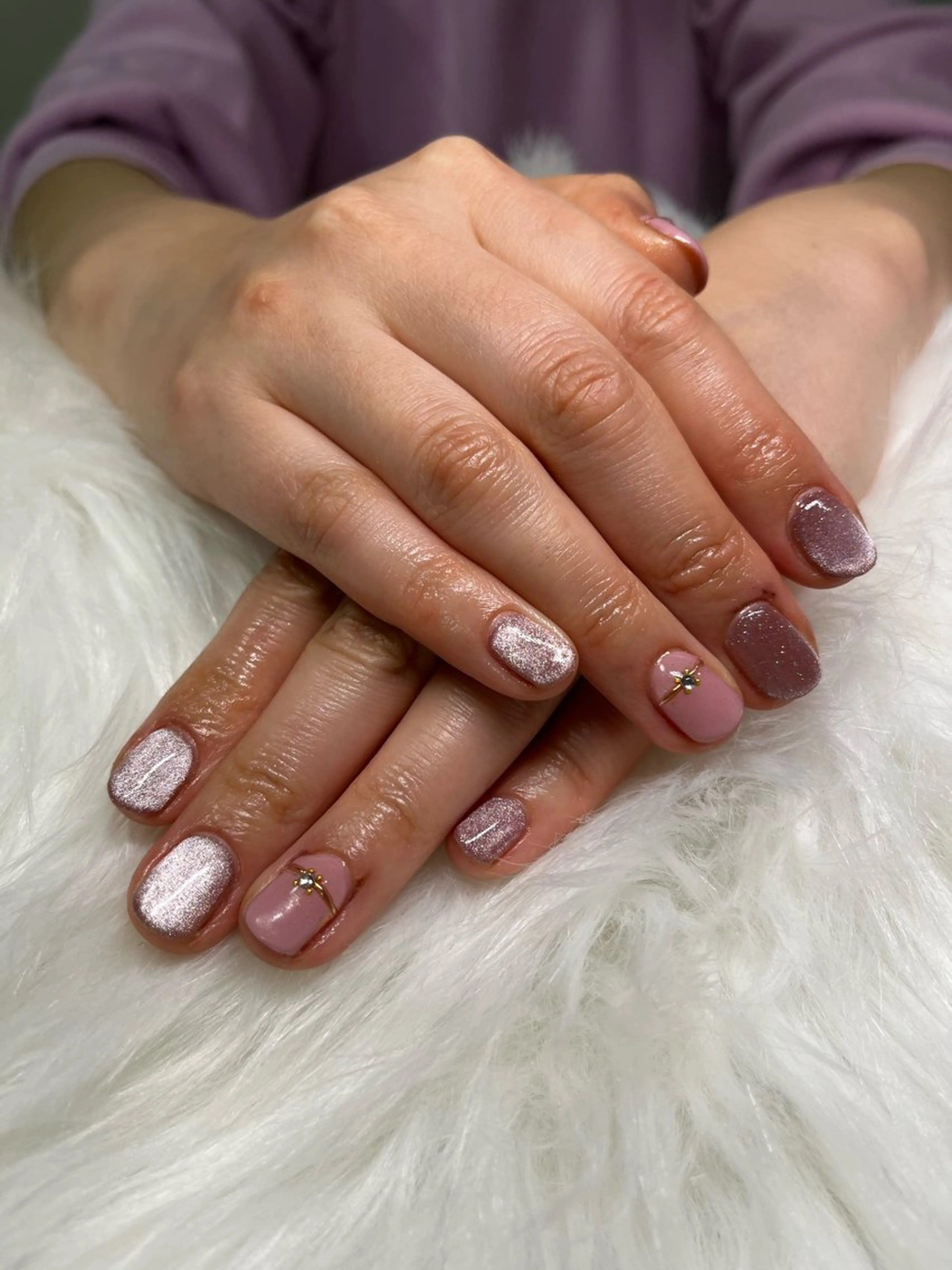 ネイル ピンク ハンドネイル 🏠自宅 サロン💅natsuのネイルデザイン