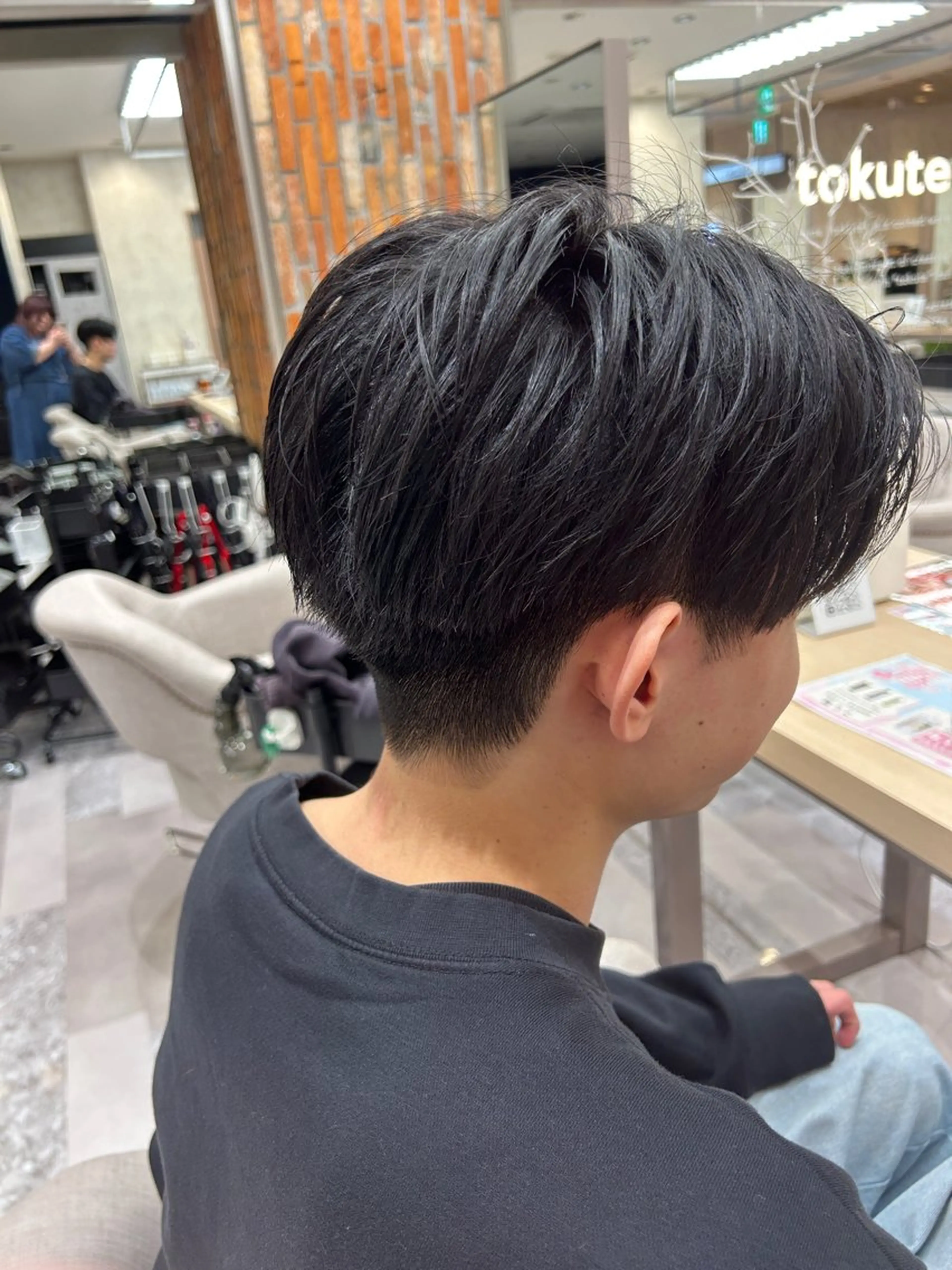 メンズ tokute 片岡心🐥のヘアスタイル