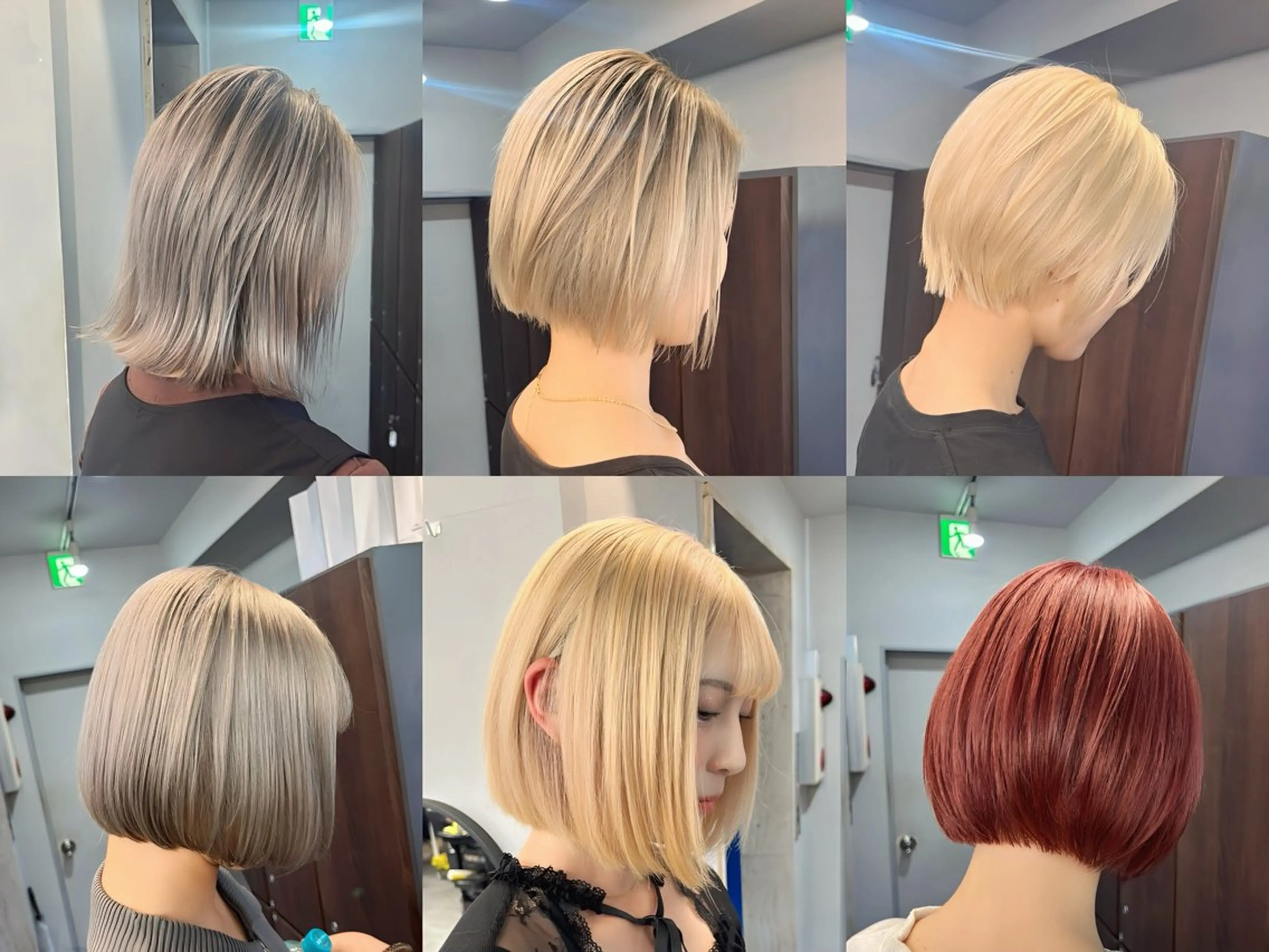 ショート カット ヘアカラー トリートメント teN+by ambleluxeのヘアスタイル