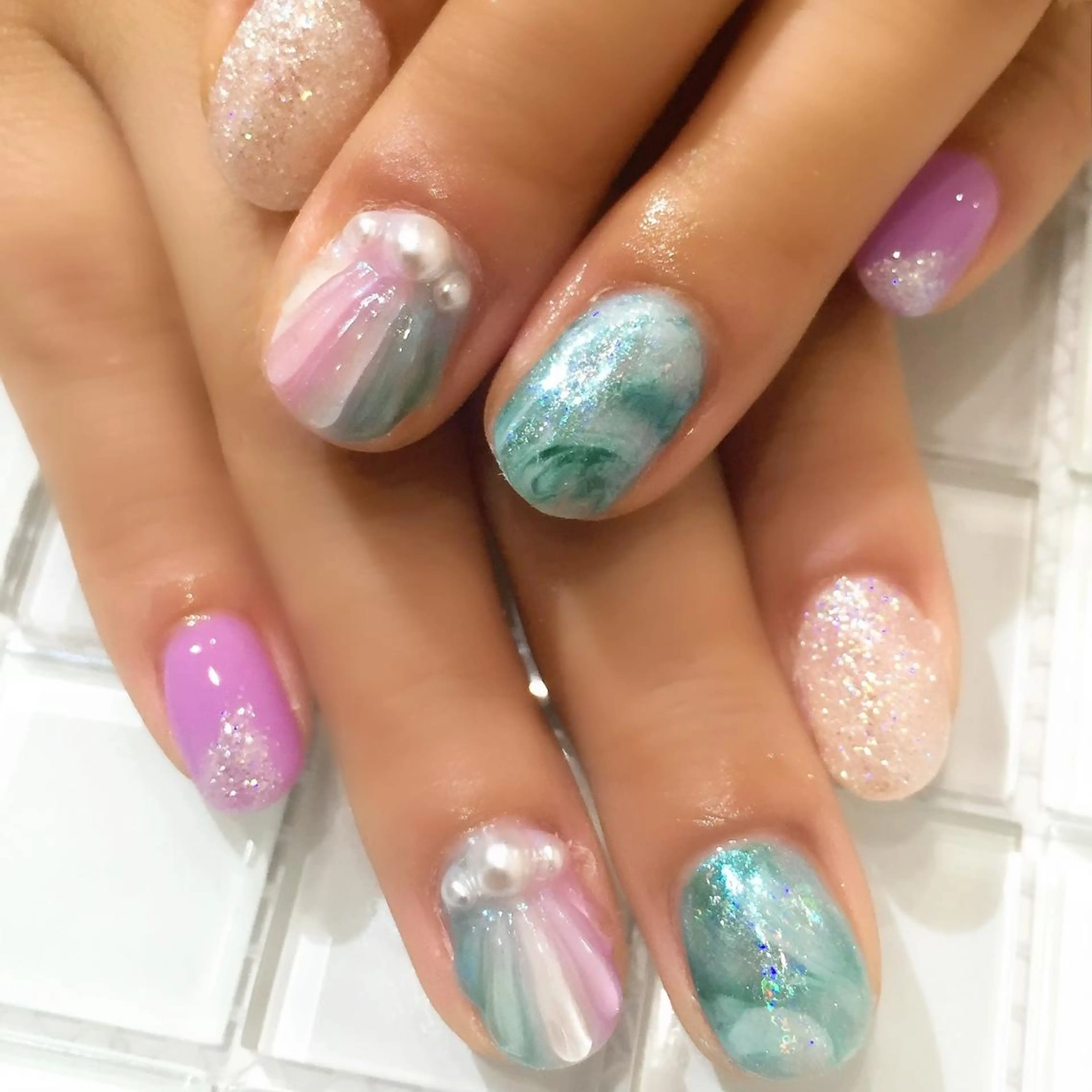 ネイル ESPERANZA NAIL所属・SASAKI NOZOMIのネイルデザイン