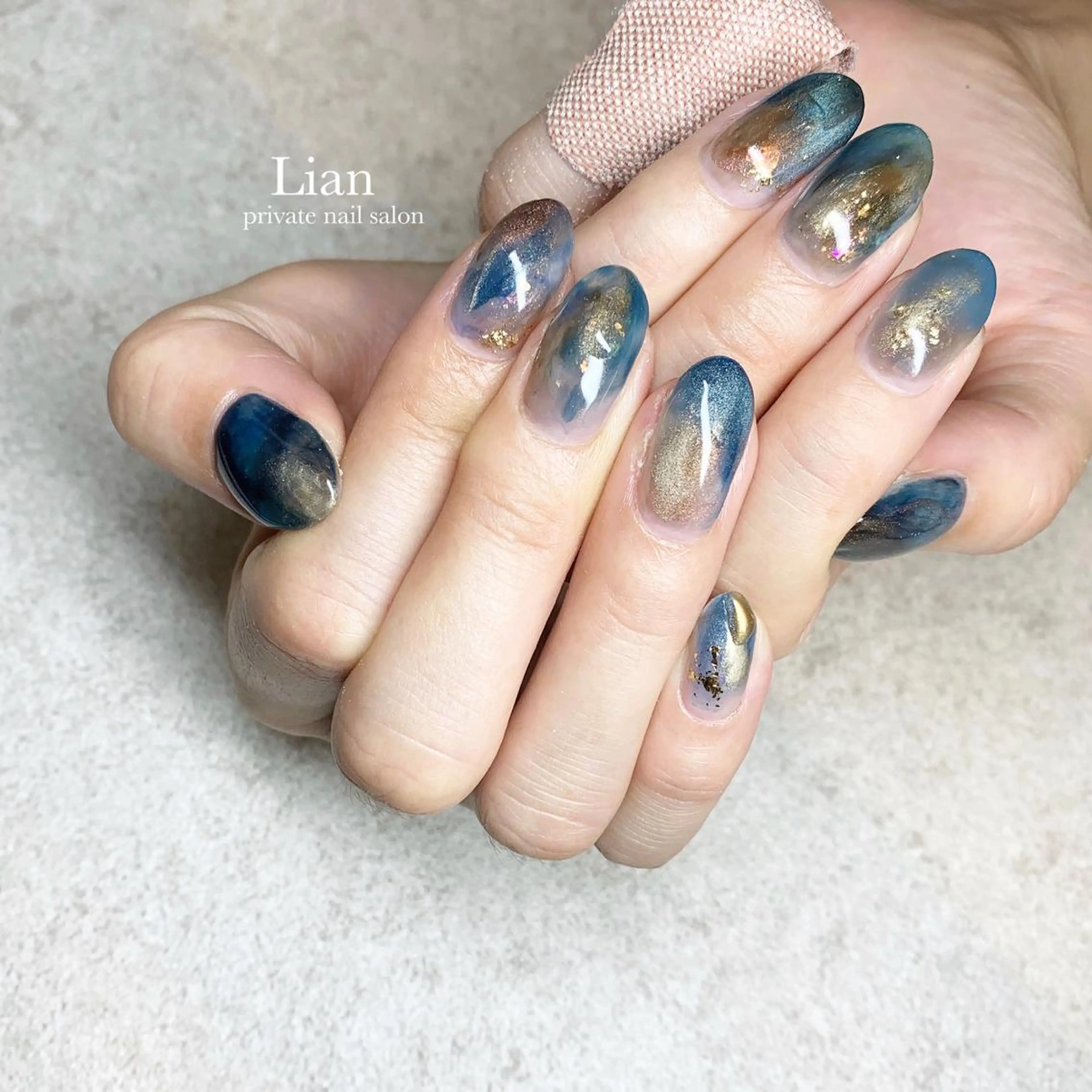 ネイル ニュアンスネイル nailsalon Lenoaのネイルデザイン