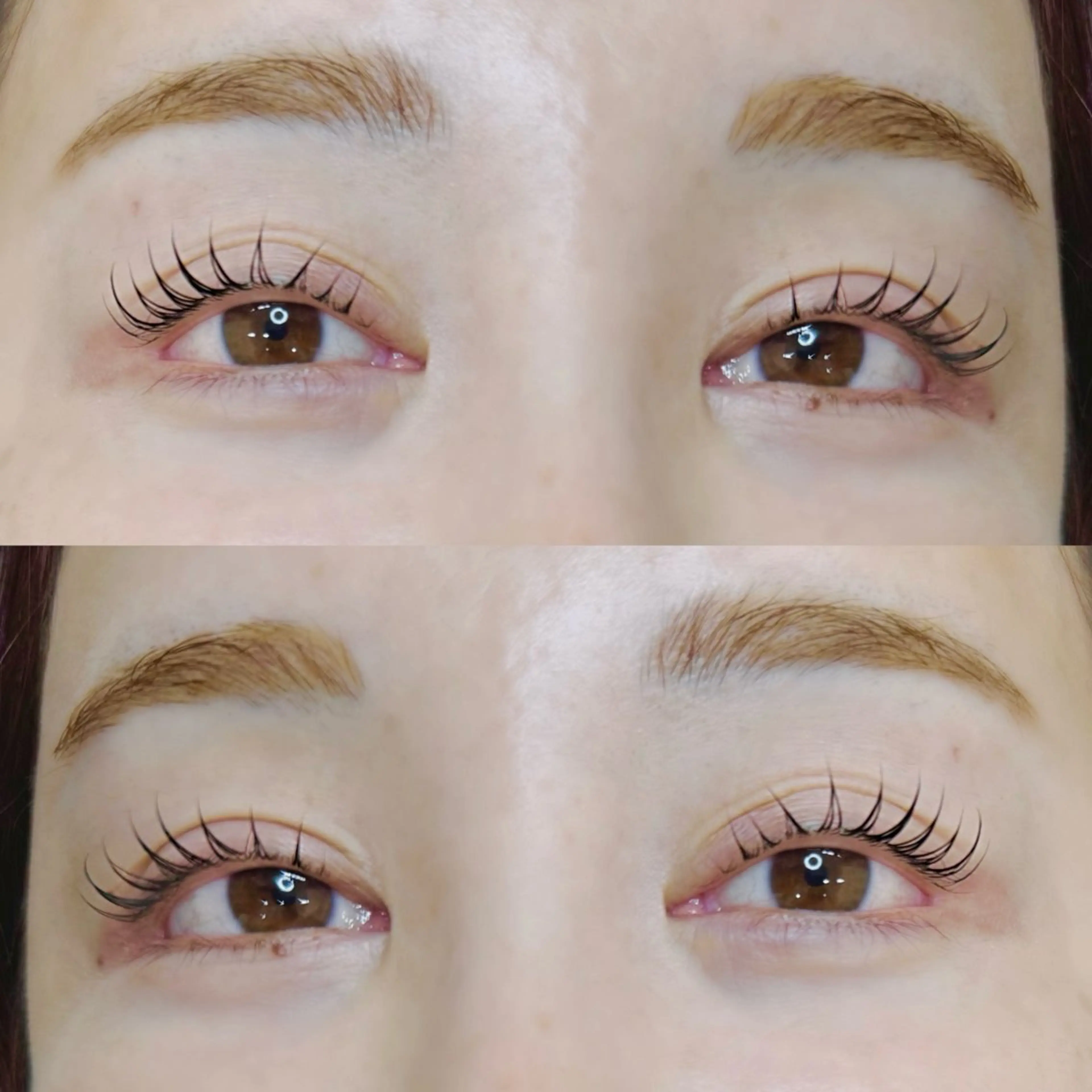 マツエク・マツパ 一重×まつ毛パーマ 🌸Alba🌸 勅使川原のマツエク・マツパデザイン