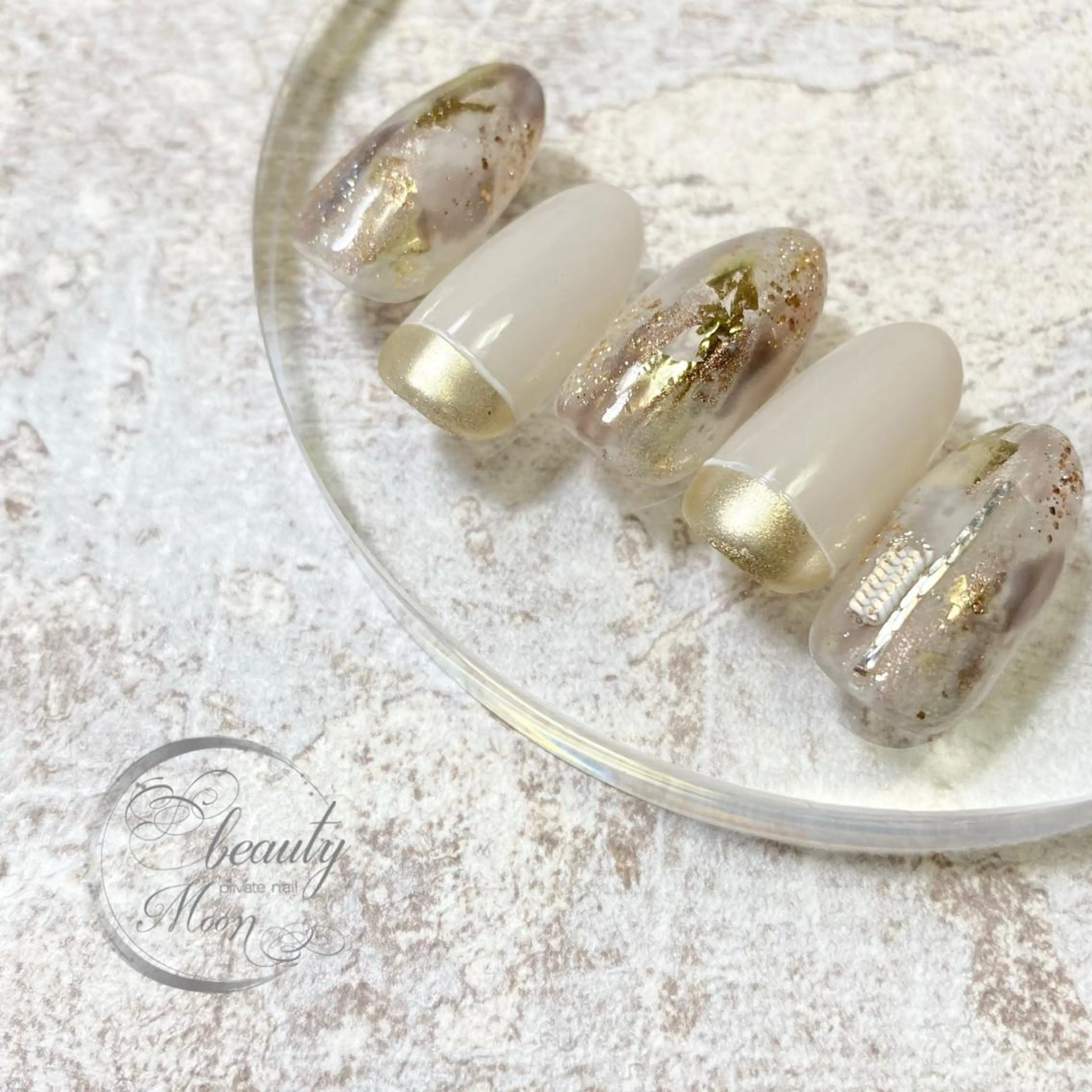 ネイル ニュアンスネイル ハンドネイル beauty ☪︎moonのネイルデザイン