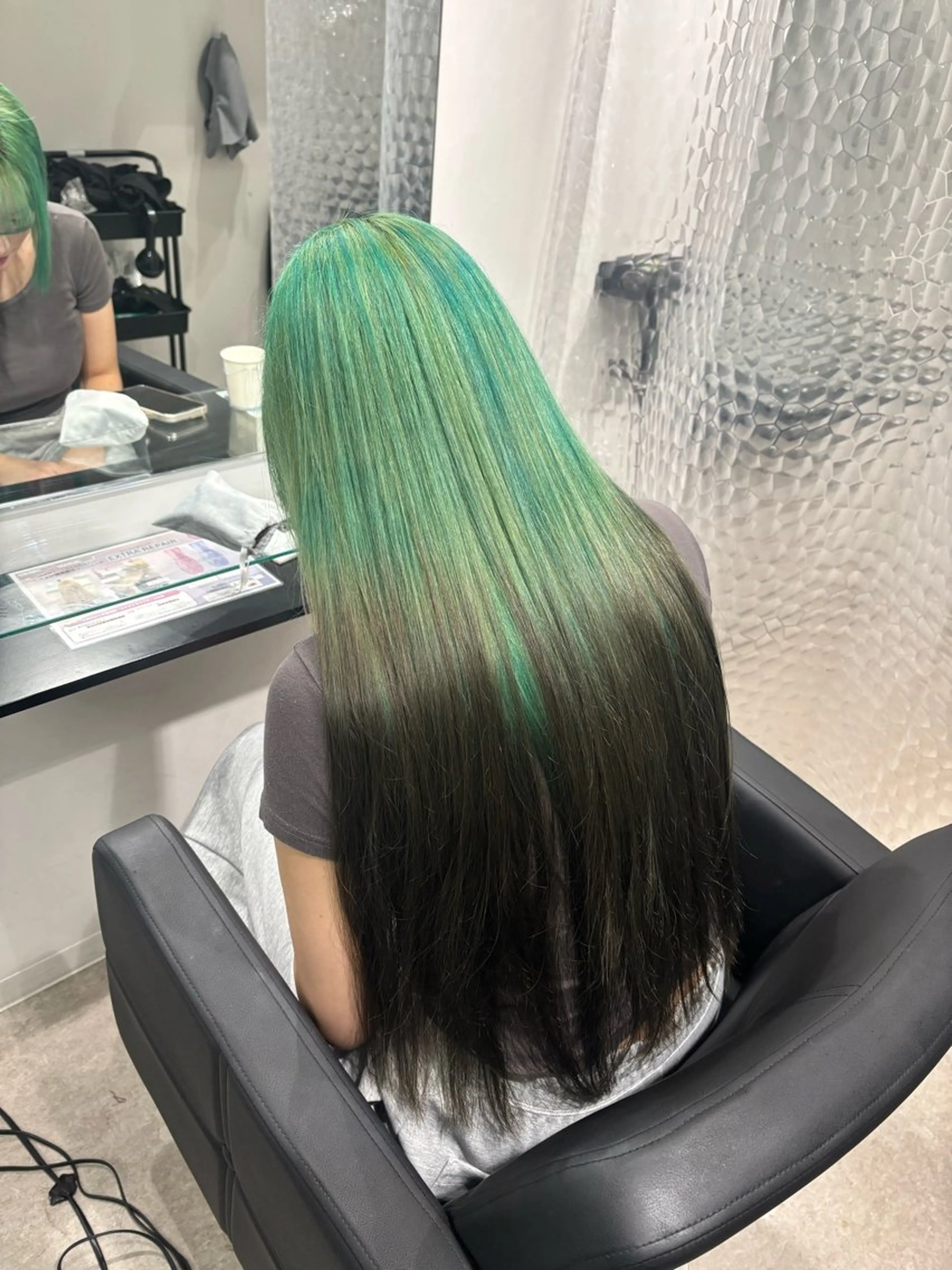 カット＋ダブルカラー+髪質改善トリートメント🪐🤎 /ケアブリーチ使用でダメージレス✨※シャンプーブロープラス料金なしの写真