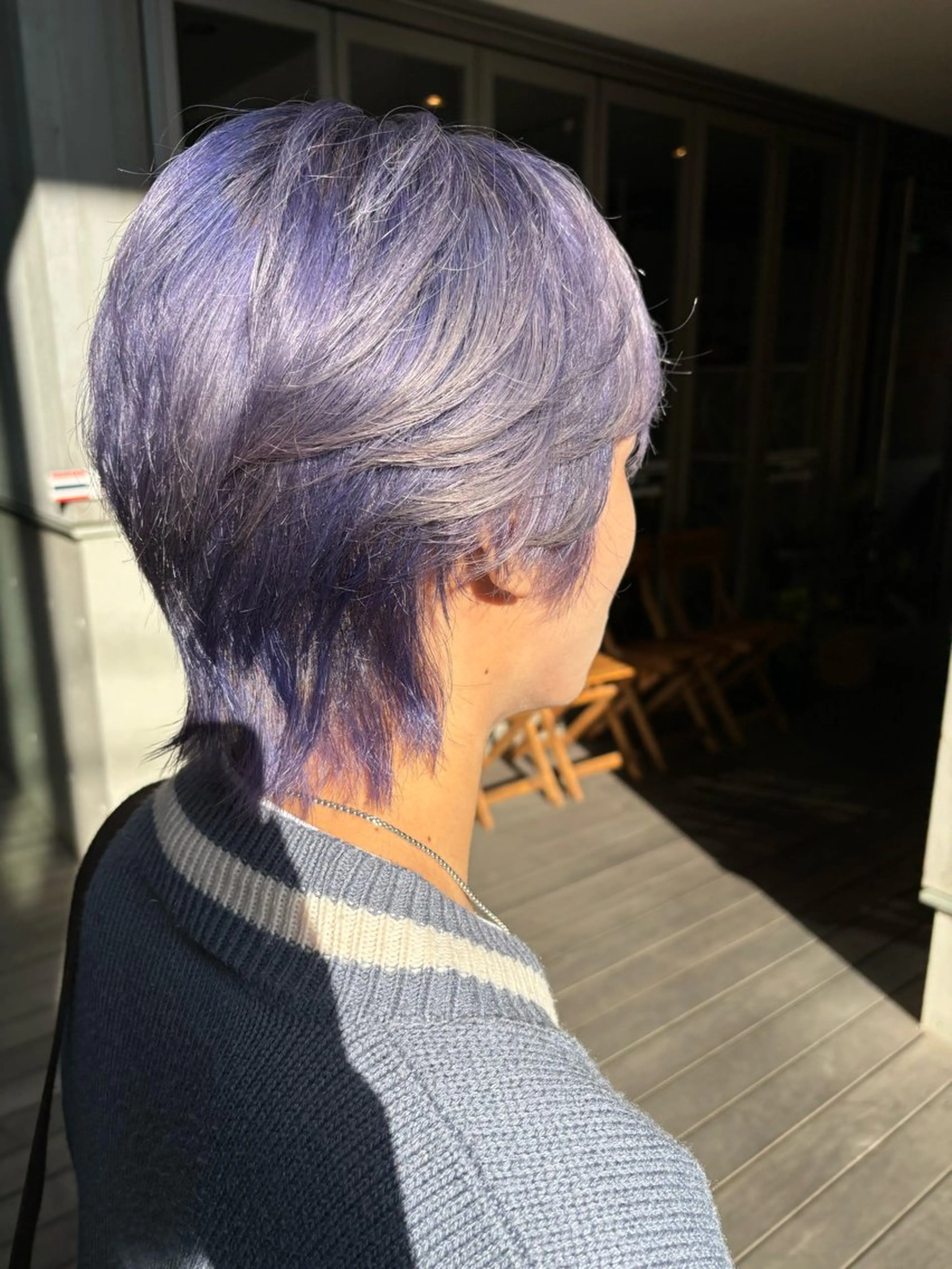 メンズ メンズ/パーマ/ ウルフ/伊武紀のヘアスタイル