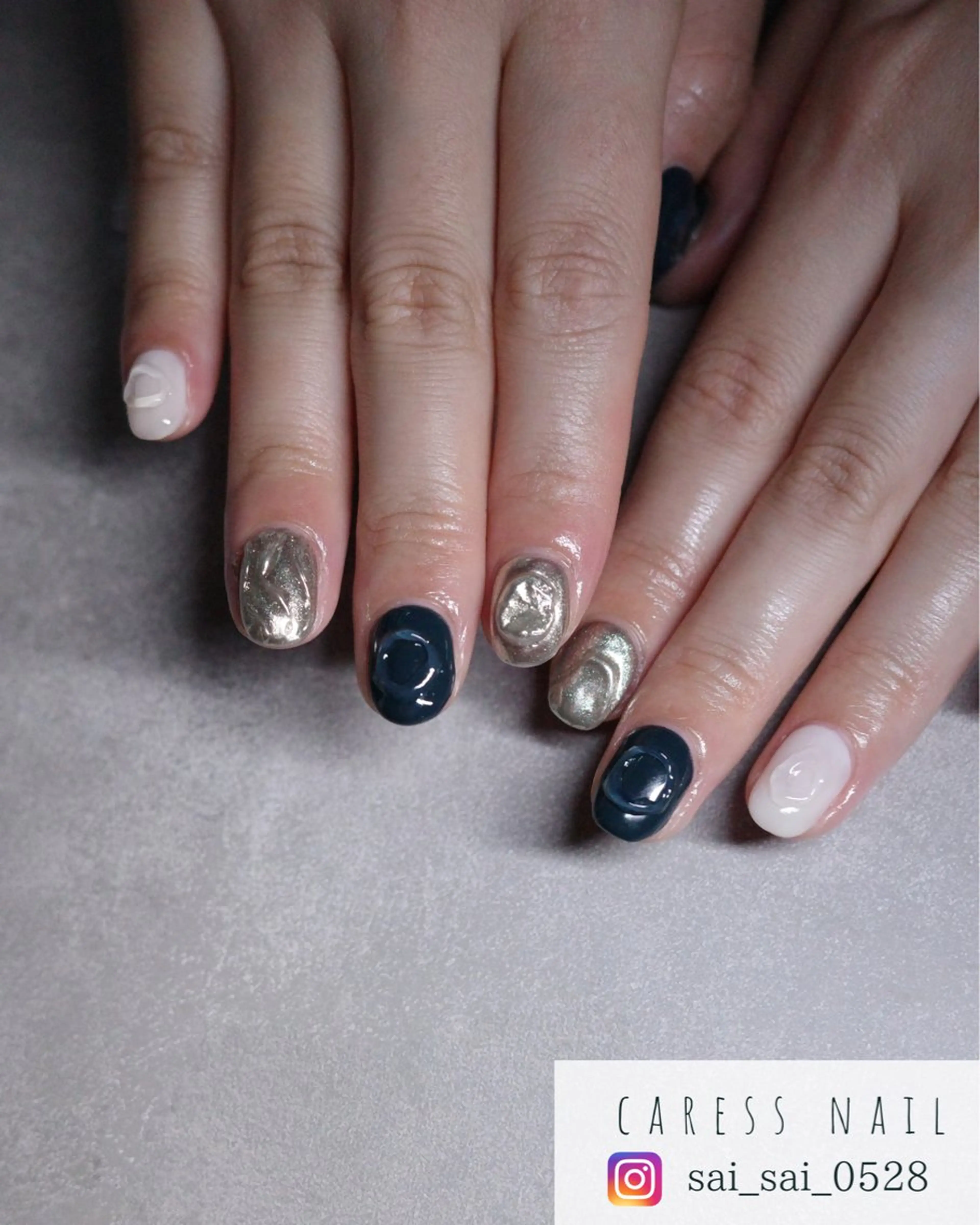 ネイル caress  nail カレスネイル　代々木上原所属・カレスネイル さいのネイルデザイン